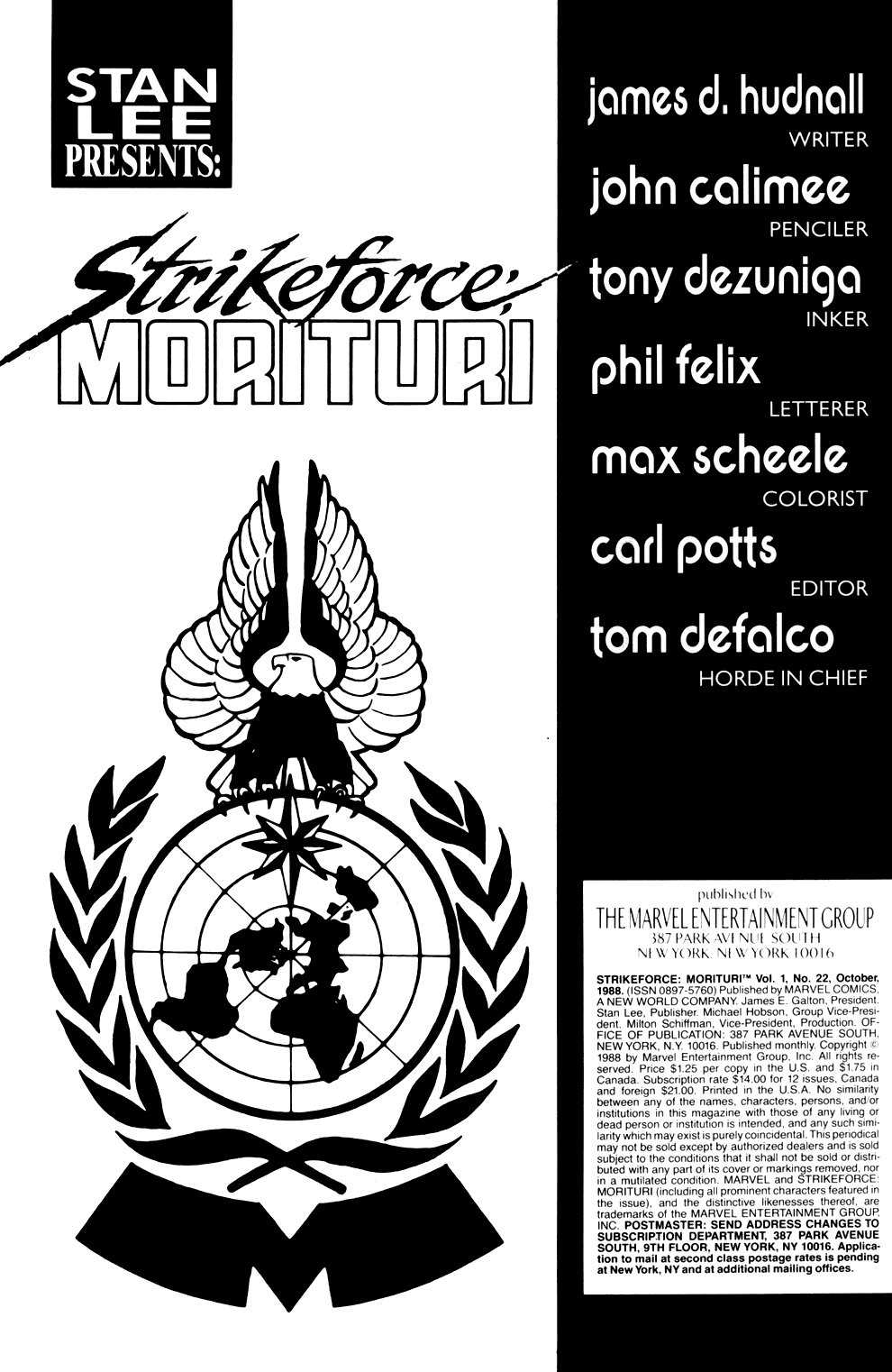 Read online Strikeforce: Morituri comic -  Issue #22 - 2
