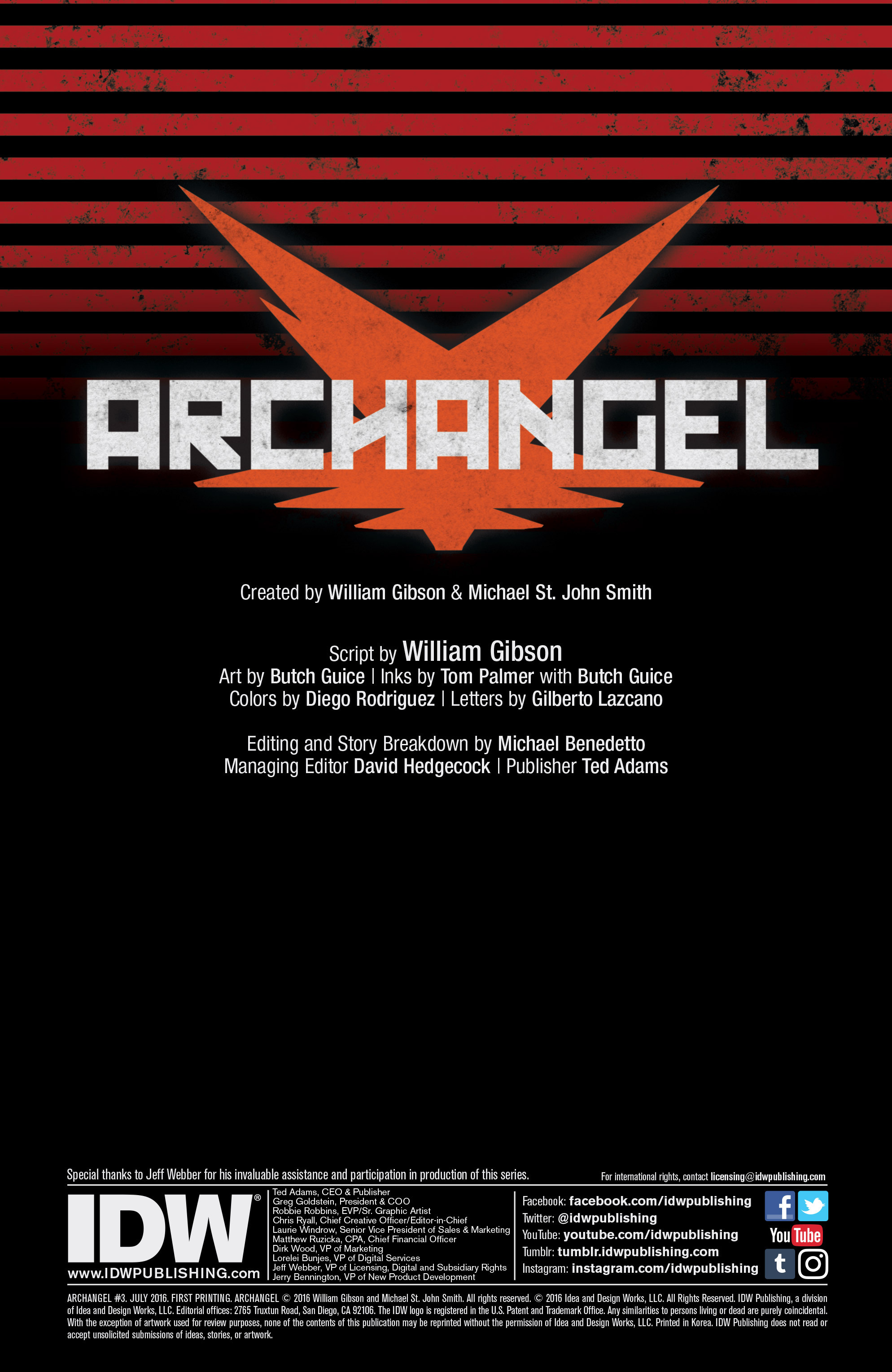 Read online Archangel (2016) comic -  Issue #3 - 2