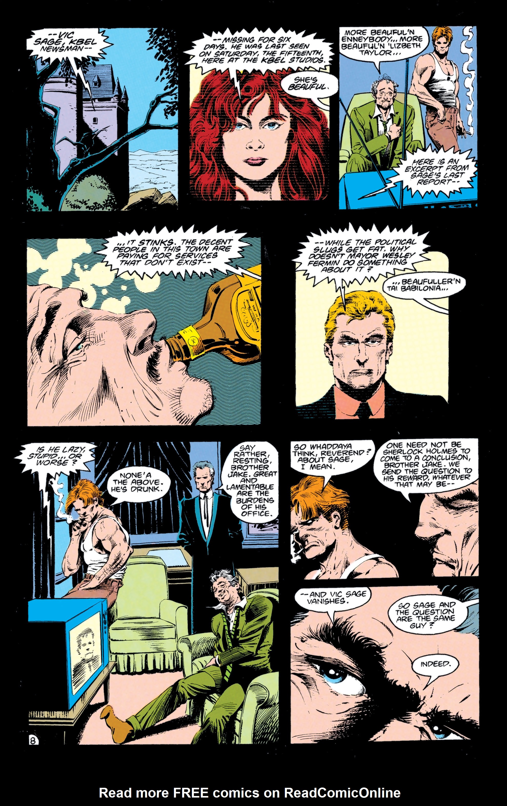 Read online The Question (1987) comic -  Issue #2 - 9