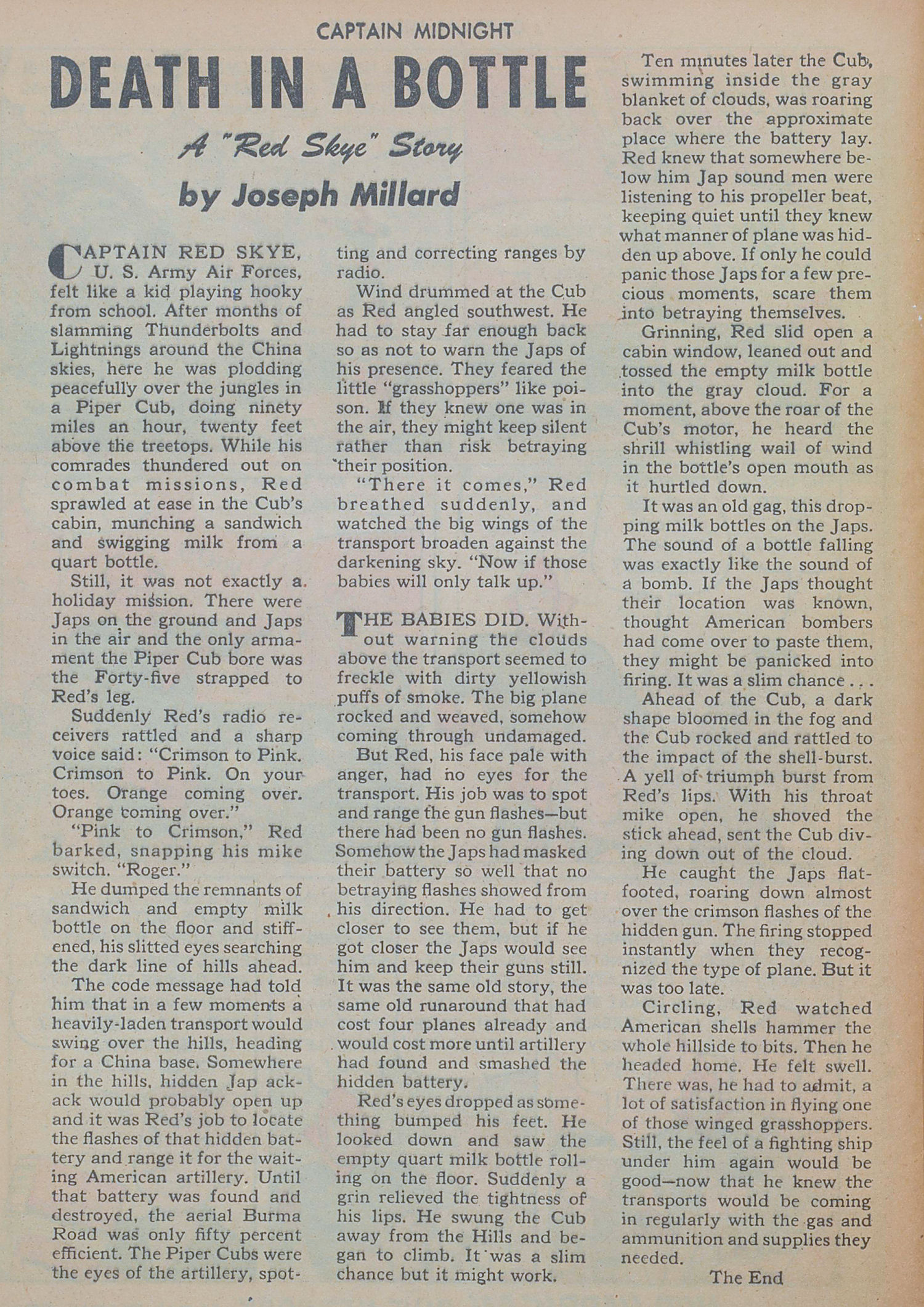 Read online Captain Midnight (1942) comic -  Issue #30 - 24