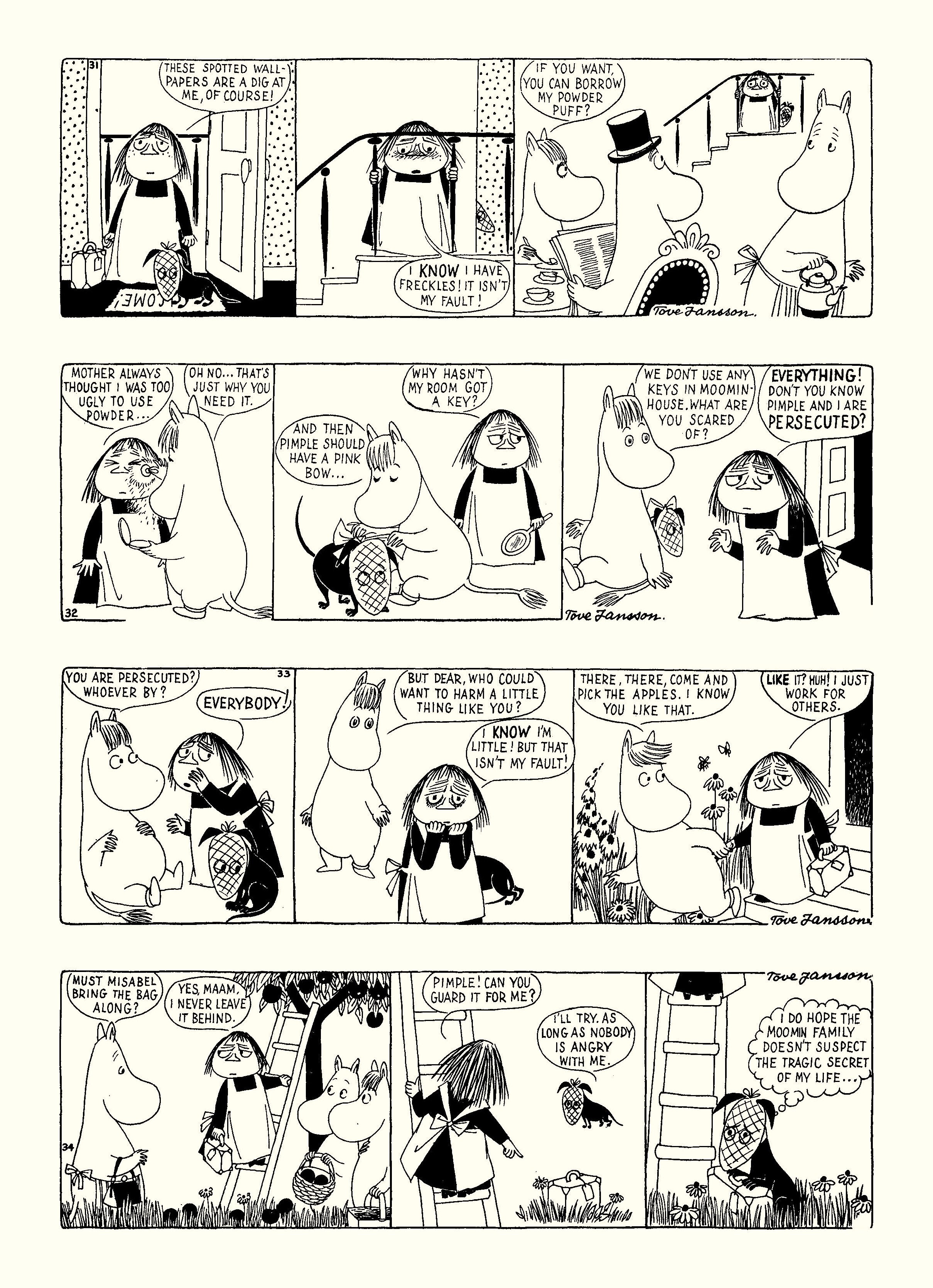 Read online Moomin: The Complete Tove Jansson Comic Strip comic -  Issue # TPB 2 - 35