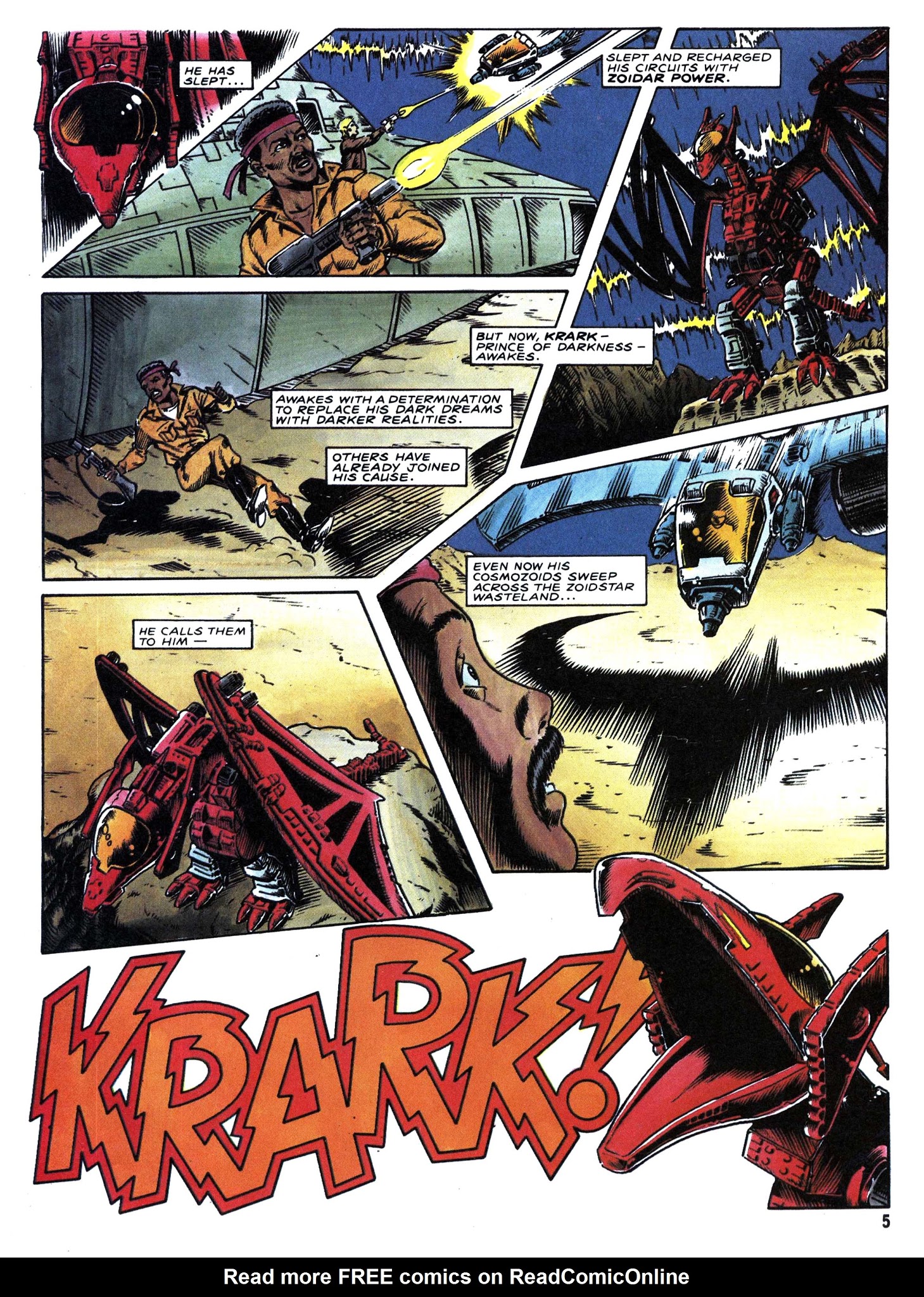 Read online Spider-Man and Zoids comic -  Issue #14 - 5