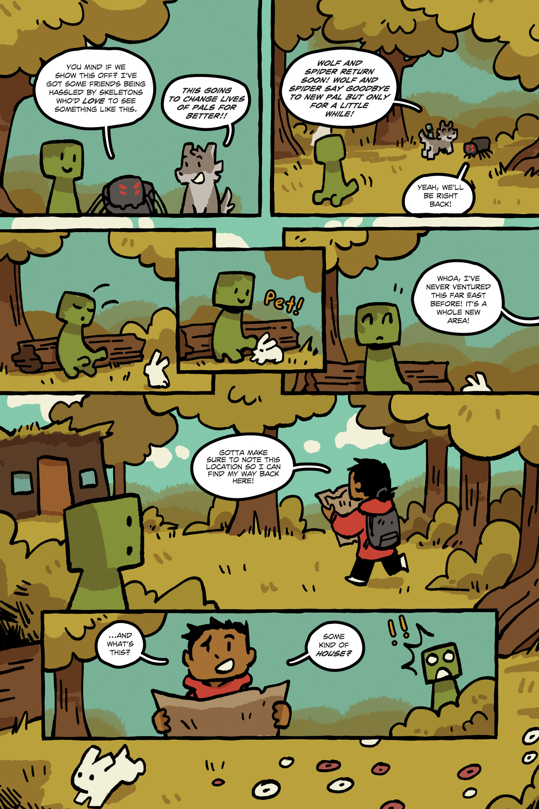 Read online Minecraft: Stories From the Overworld comic -  Issue # TPB - 38