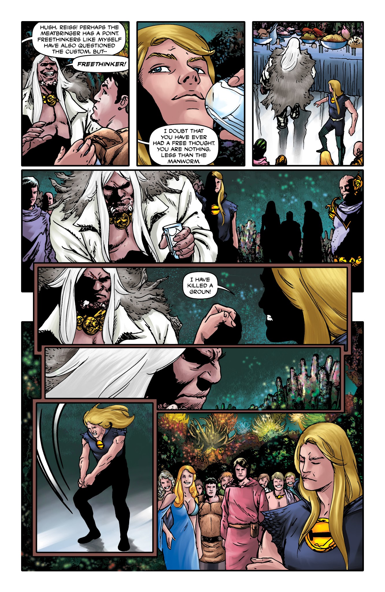 Read online In the House of the Worm comic -  Issue #1 - 19