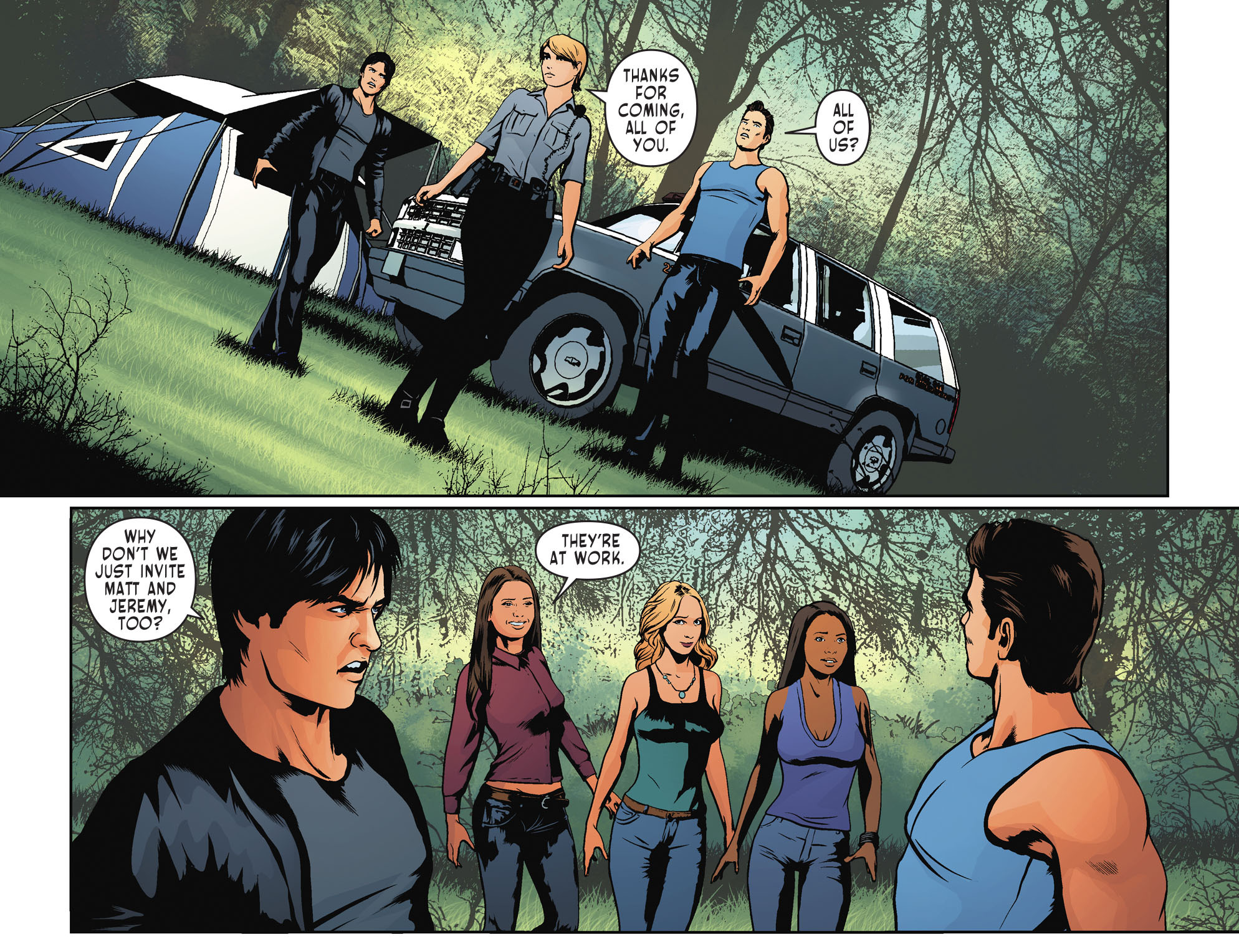 Read online The Vampire Diaries (2013) comic -  Issue #37 - 7