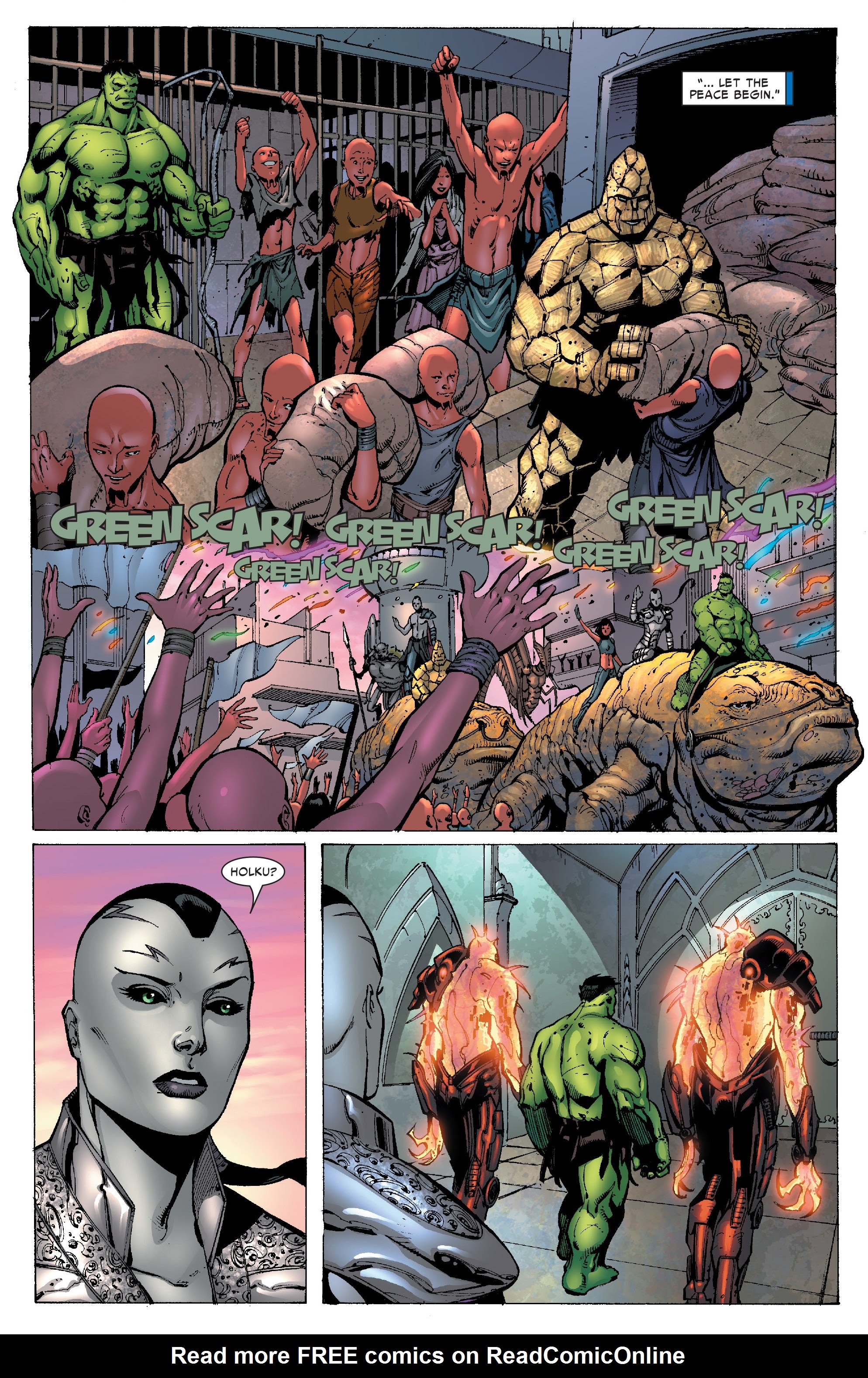 Read online Hulk: Planet Hulk Omnibus comic -  Issue # TPB (Part 5) - 35