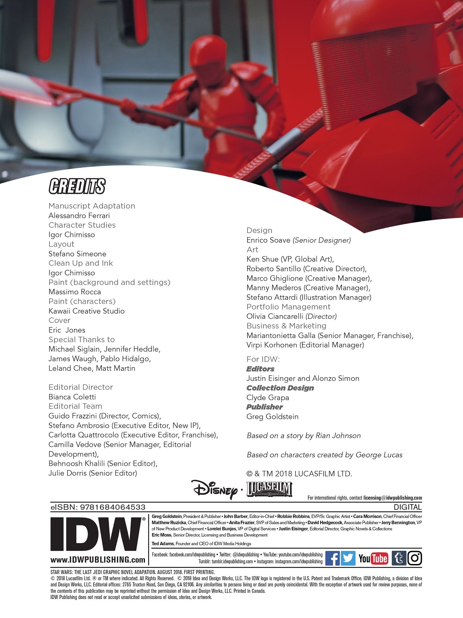 Read online Star Wars: The Last Jedi Graphic Novel Adaptation comic -  Issue # TPB - 82