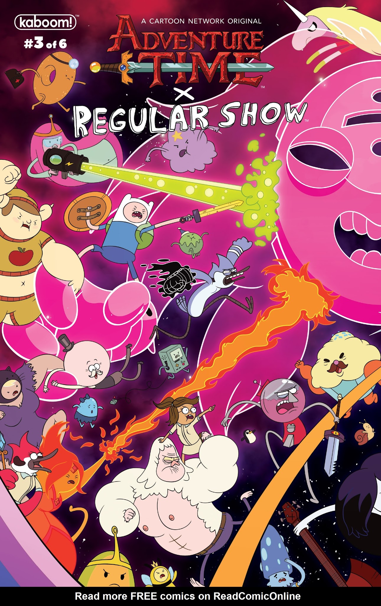 Read online Adventure Time/Regular Show comic -  Issue #3 - 1