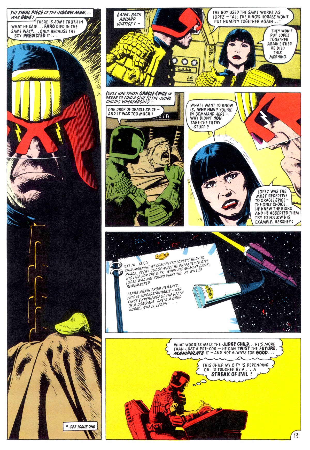 Read online Judge Dredd: The Judge Child Quest comic -  Issue #4 - 17