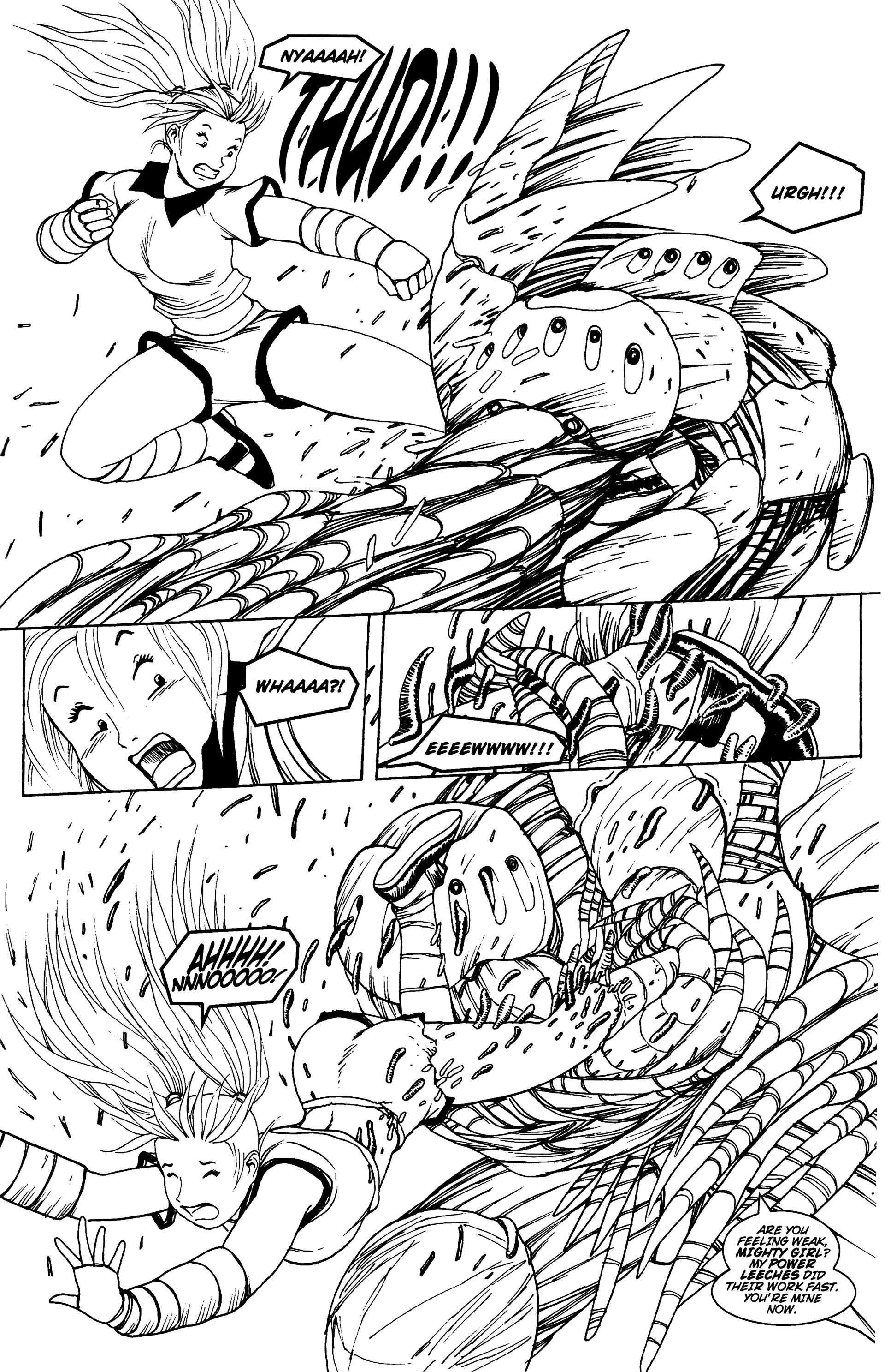 Read online Battle Girlz comic -  Issue #6 - 17