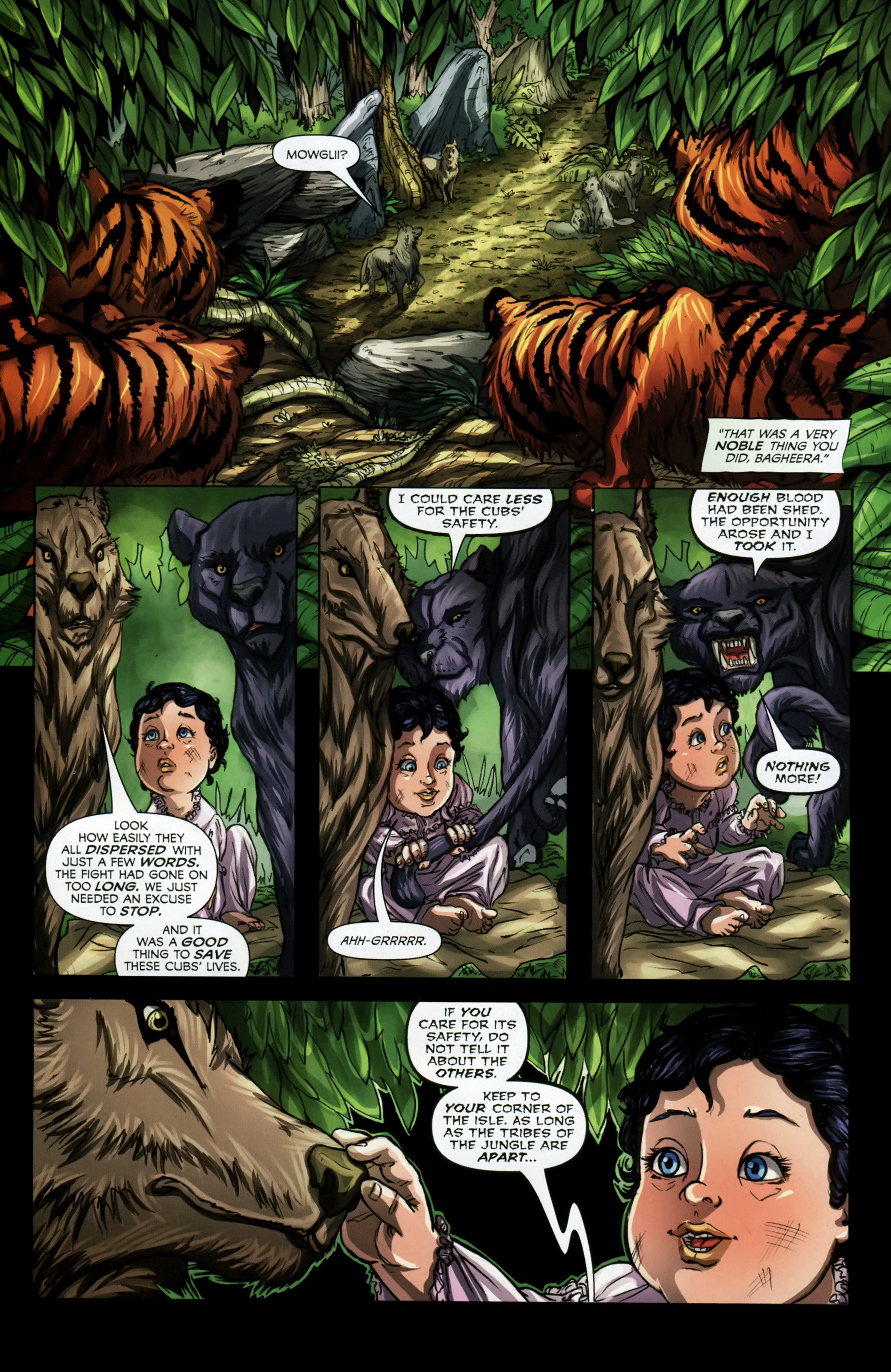Read online Grimm Fairy Tales presents The Jungle Book comic -  Issue #1 - 22
