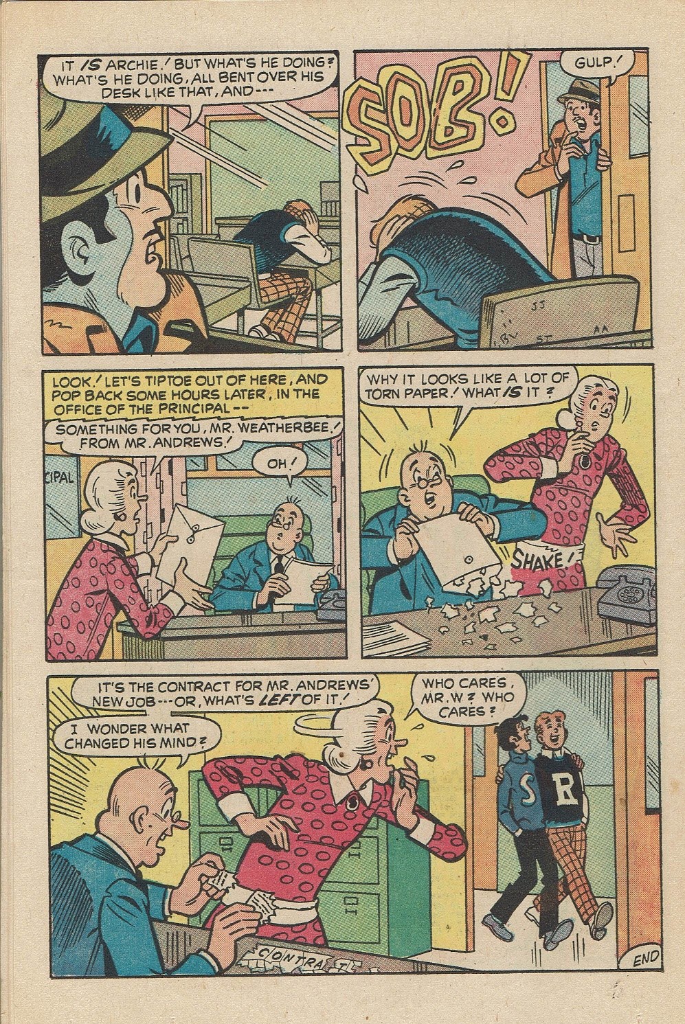 Read online Archie at Riverdale High (1972) comic -  Issue #7 - 25
