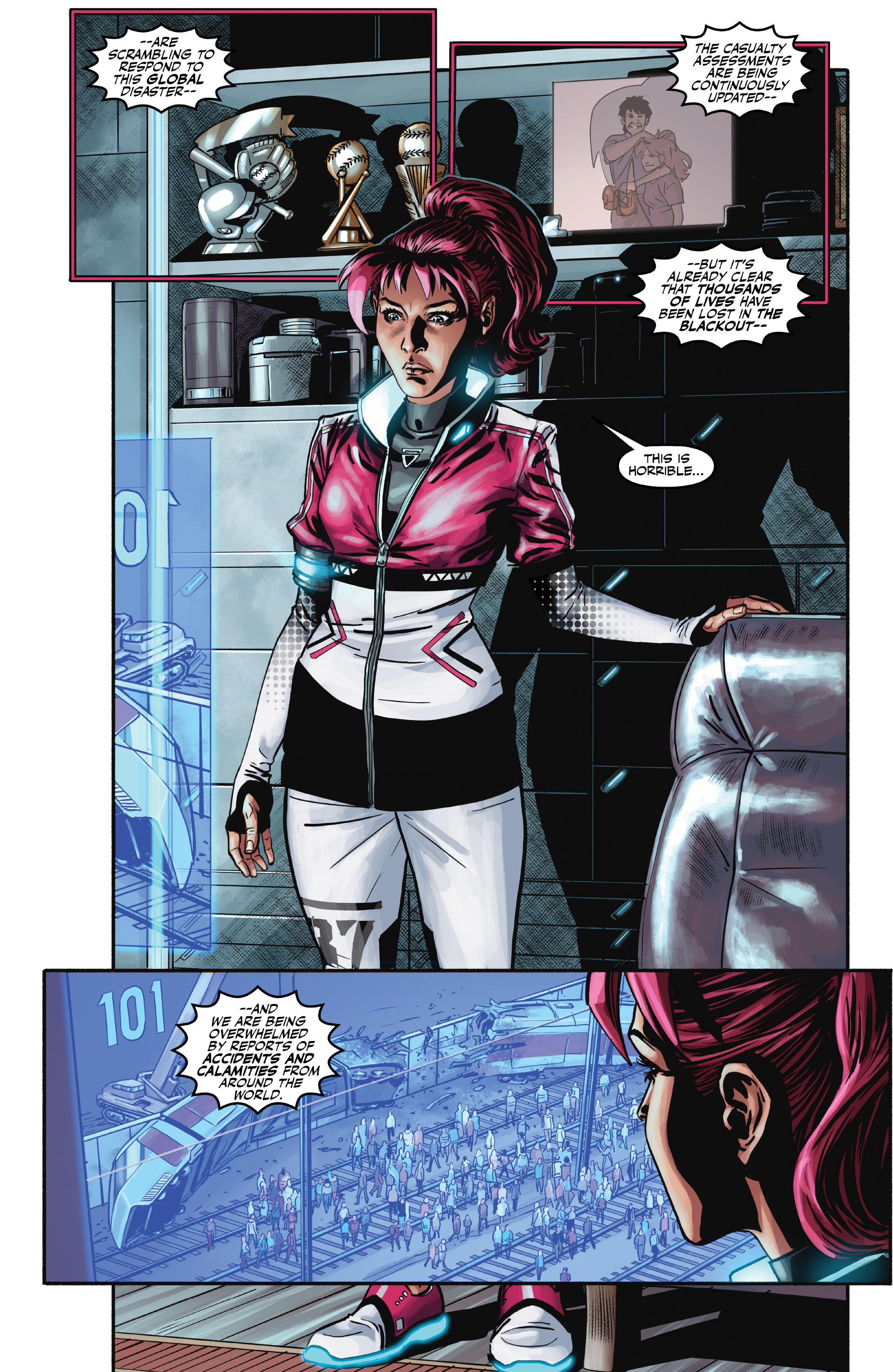 Read online HYPER SCAPE comic -  Issue #3 - 3