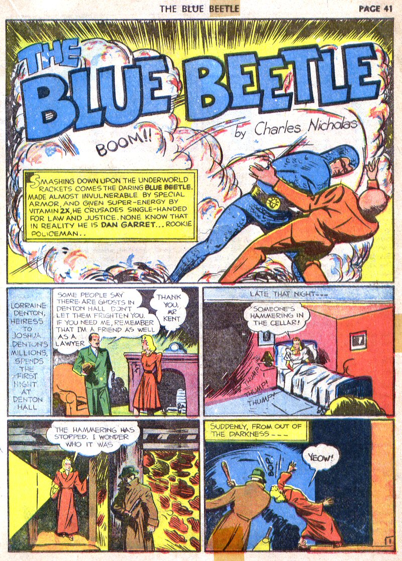 Read online The Blue Beetle comic -  Issue #4 - 42