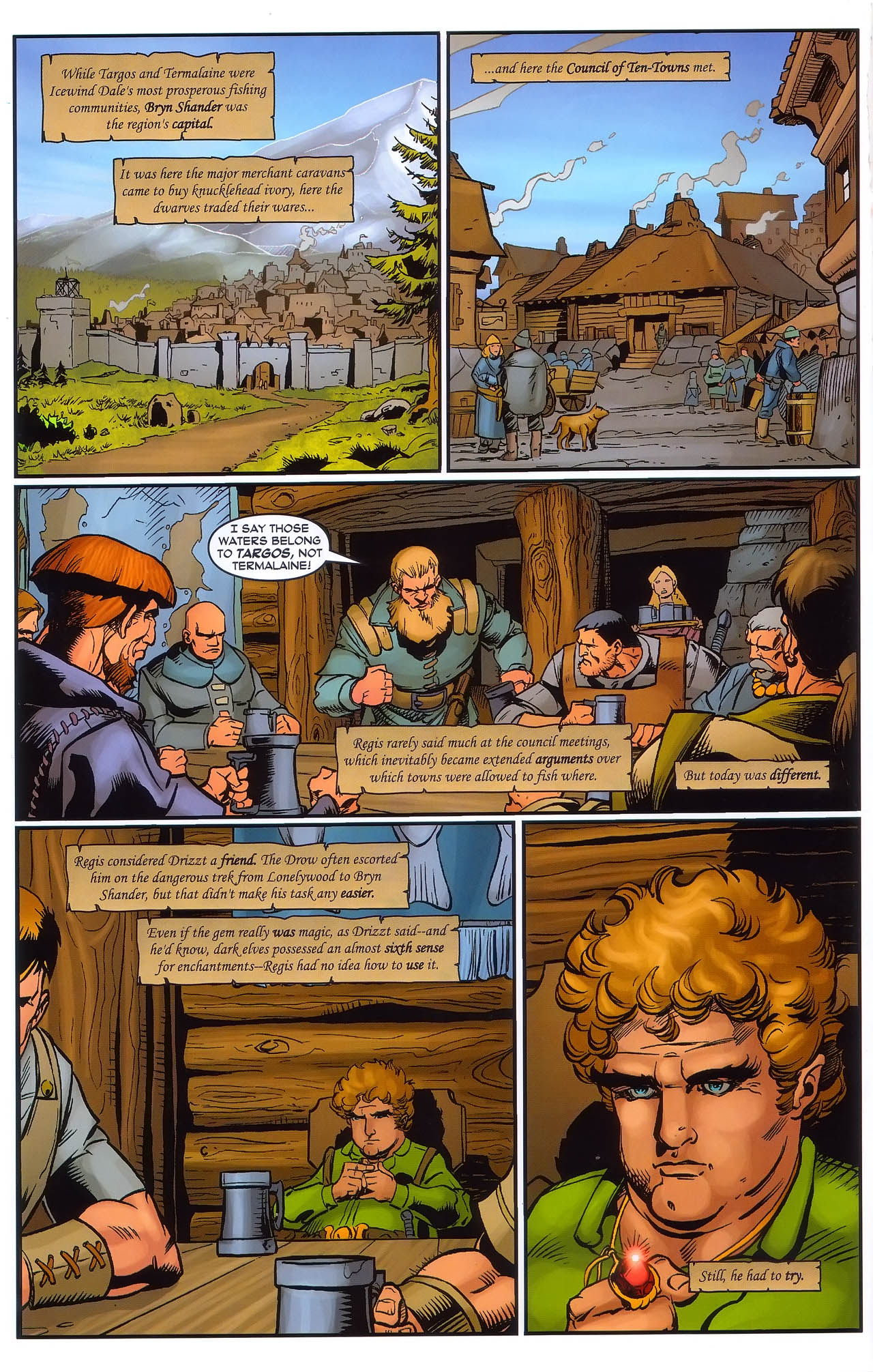 Read online Forgotten Realms: The Crystal Shard comic -  Issue #1 - 19