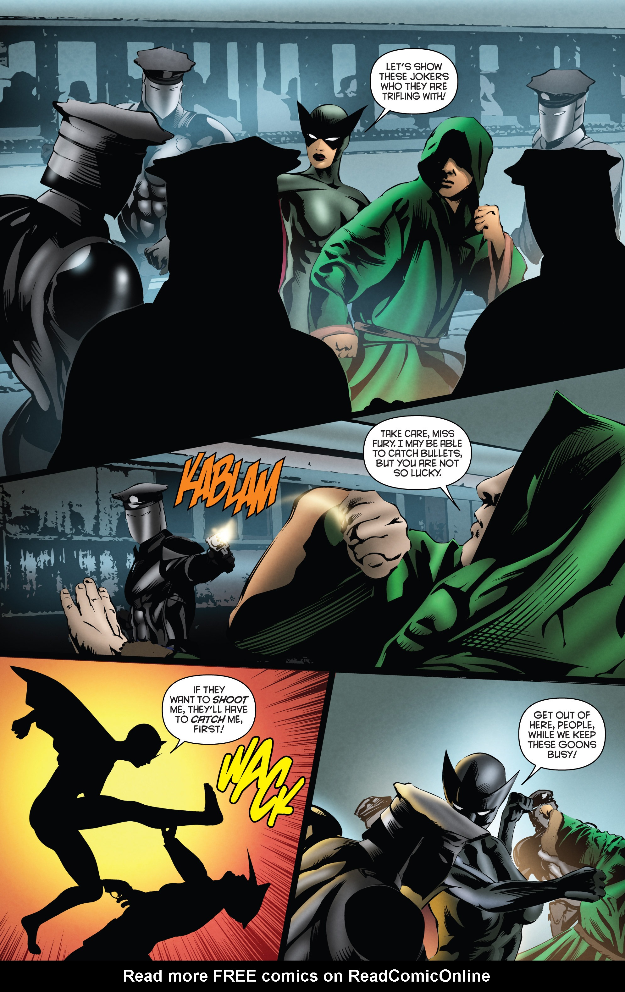 Read online Masks comic -  Issue #4 - 14