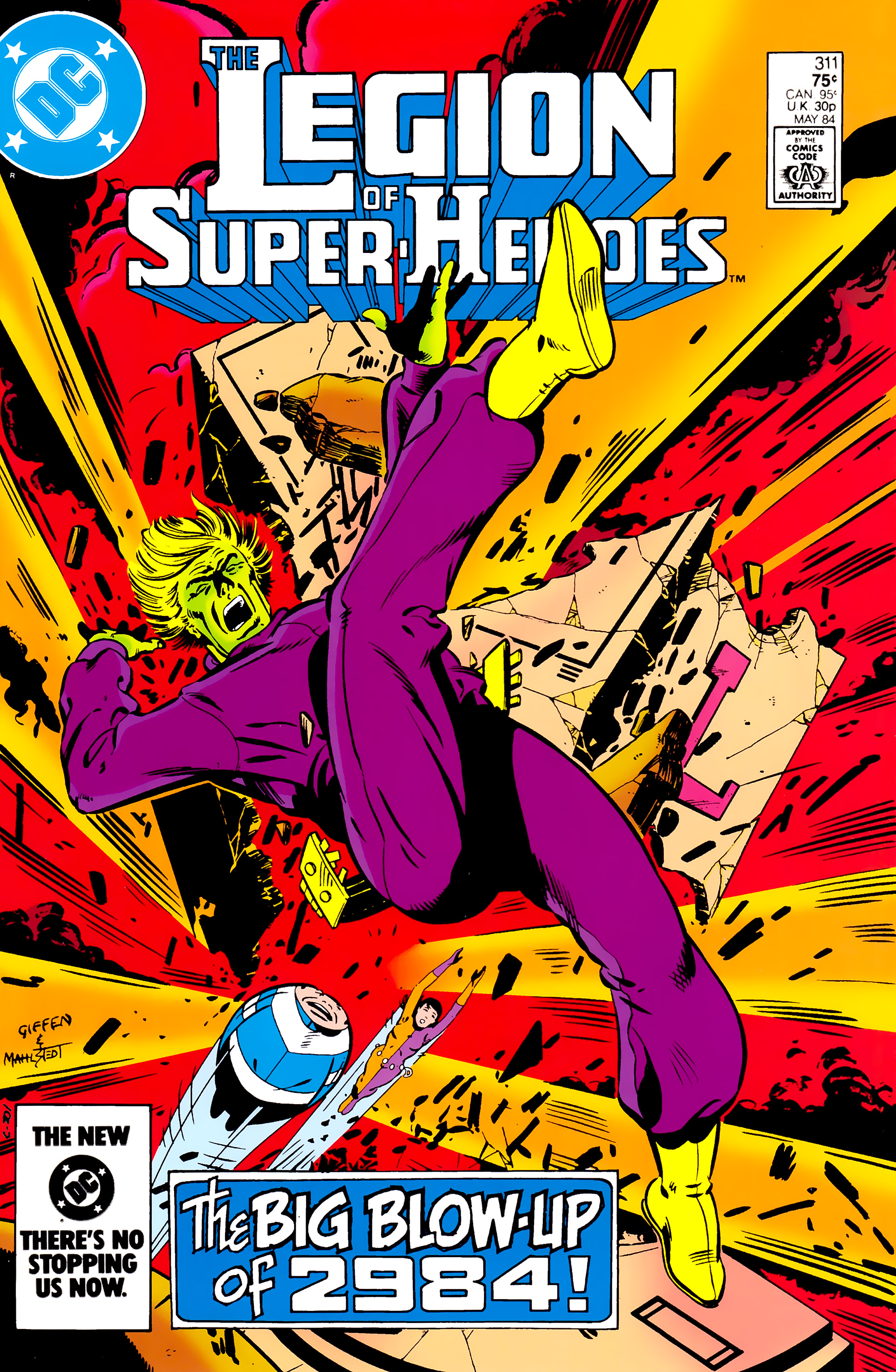 Read online Legion of Super-Heroes (1980) comic -  Issue #311 - 1