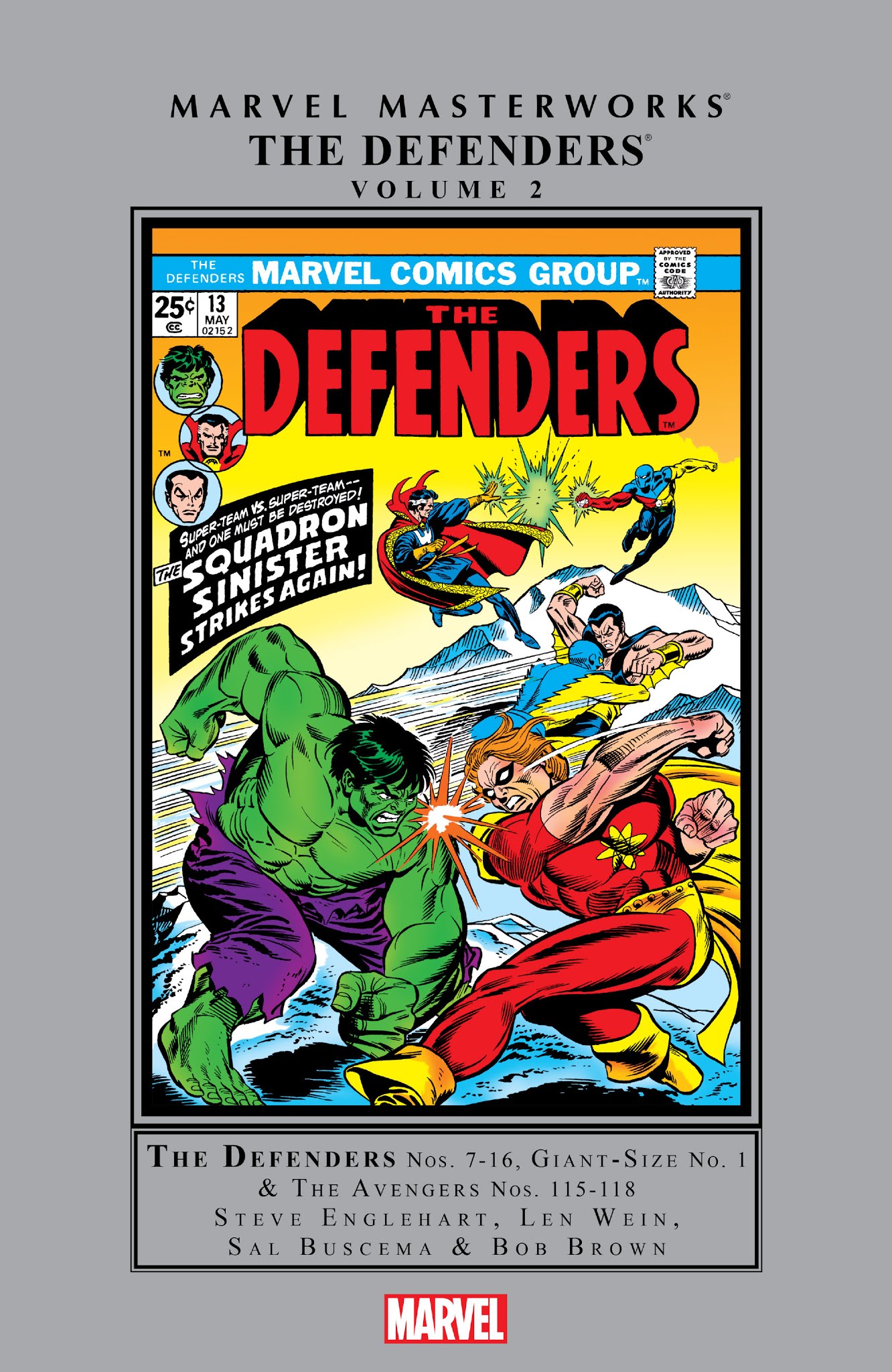 Read online Marvel Masterworks: The Defenders comic -  Issue # TPB 2 (Part 1) - 1