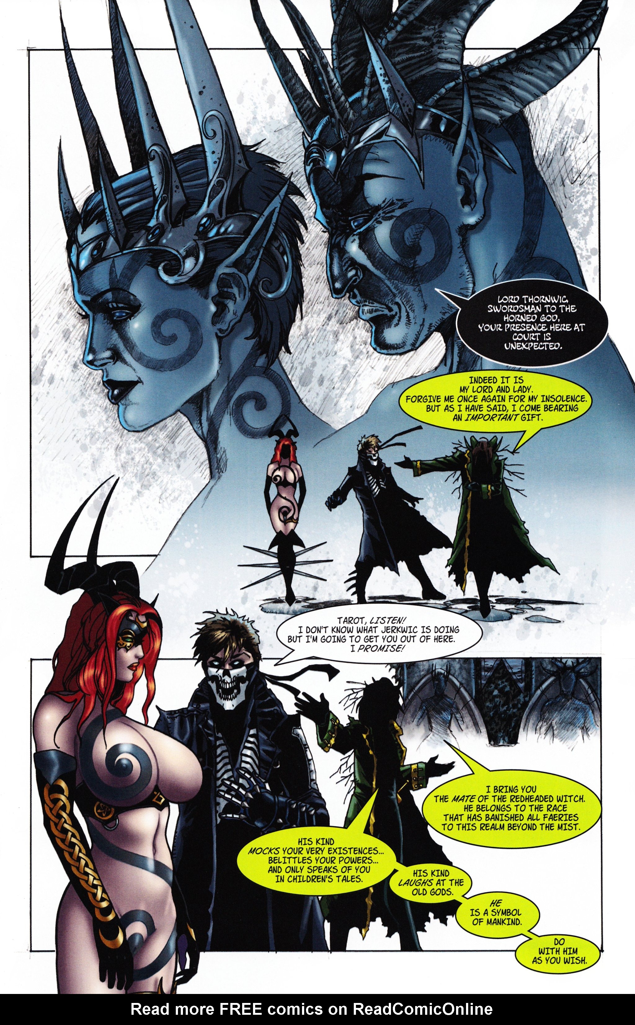 Read online Tarot: Witch of the Black Rose comic -  Issue #81 - 9