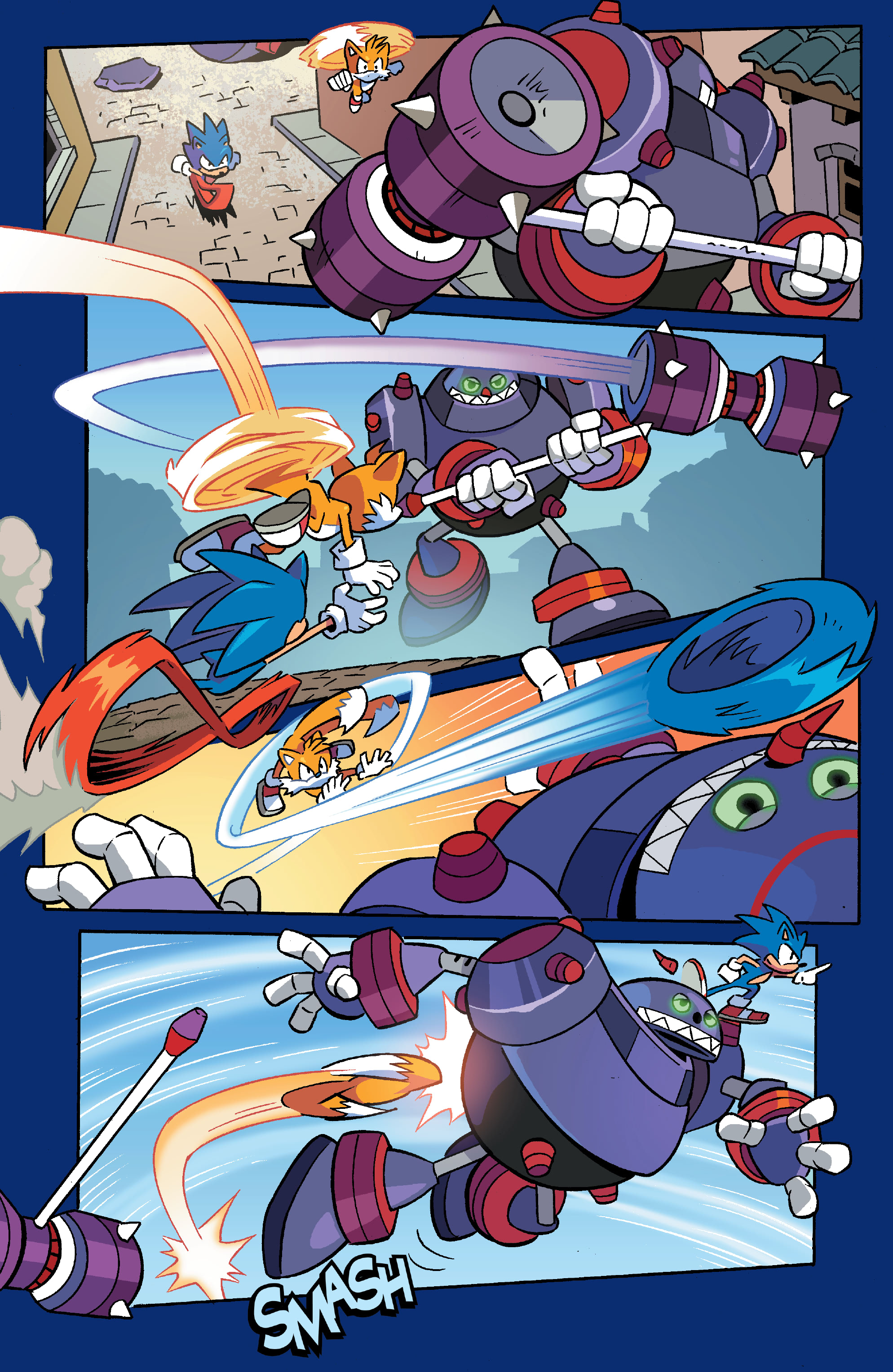 Read online Sonic the Hedgehog (2018) comic -  Issue # _5th Anniversary Edition - 14