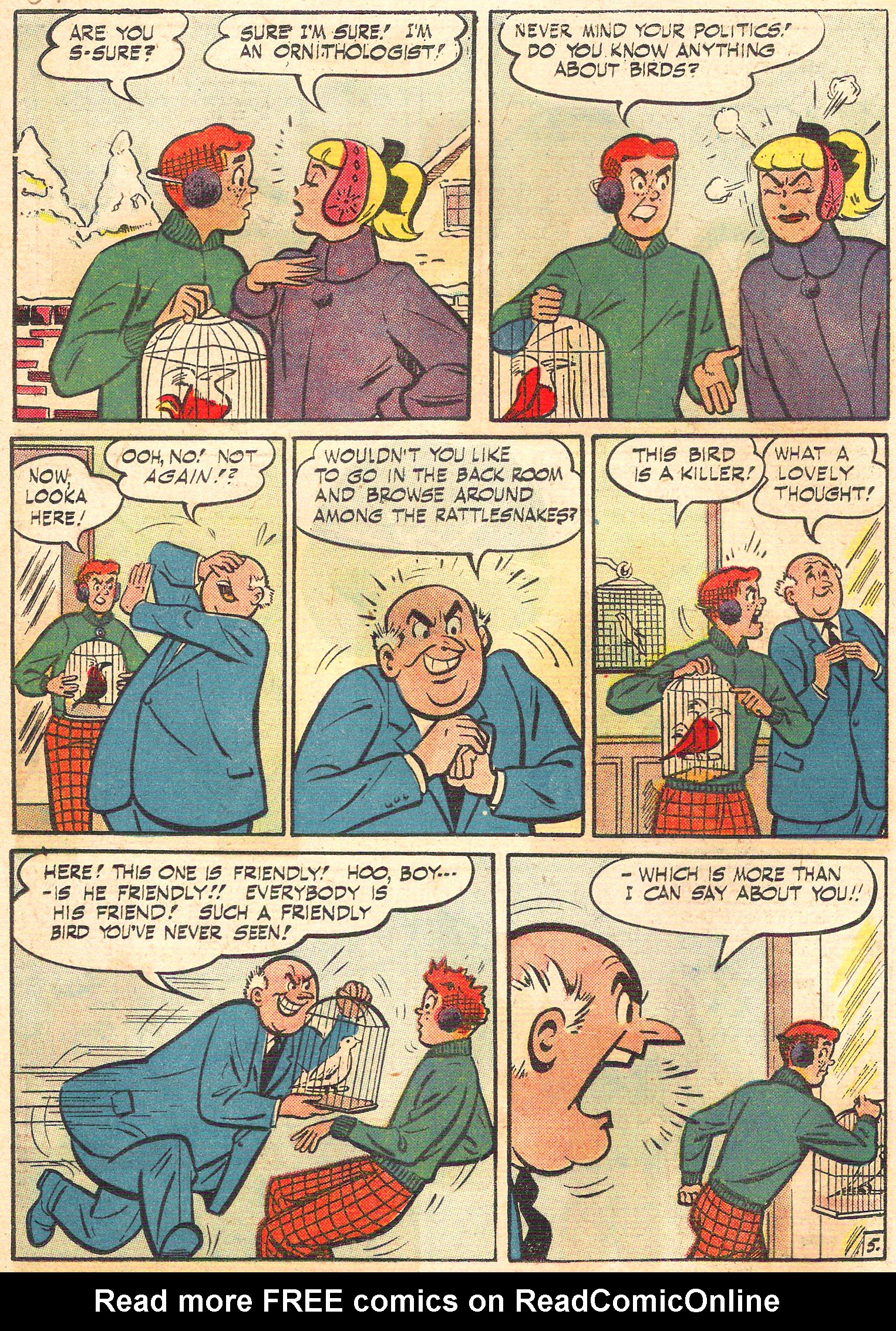 Read online Archie Giant Series Magazine comic -  Issue #6 - 56