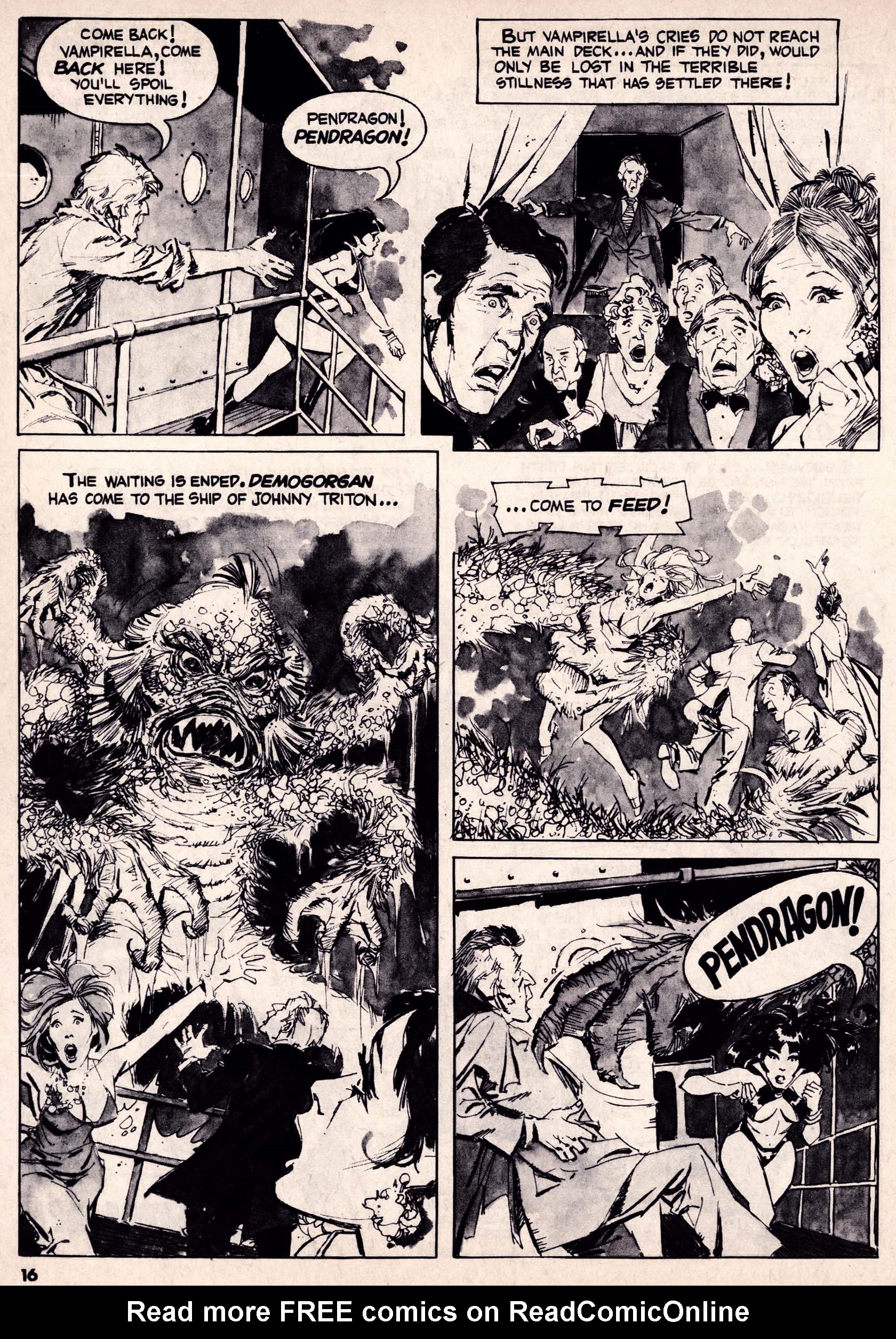 Read online Vampirella (1969) comic -  Issue #13 - 16