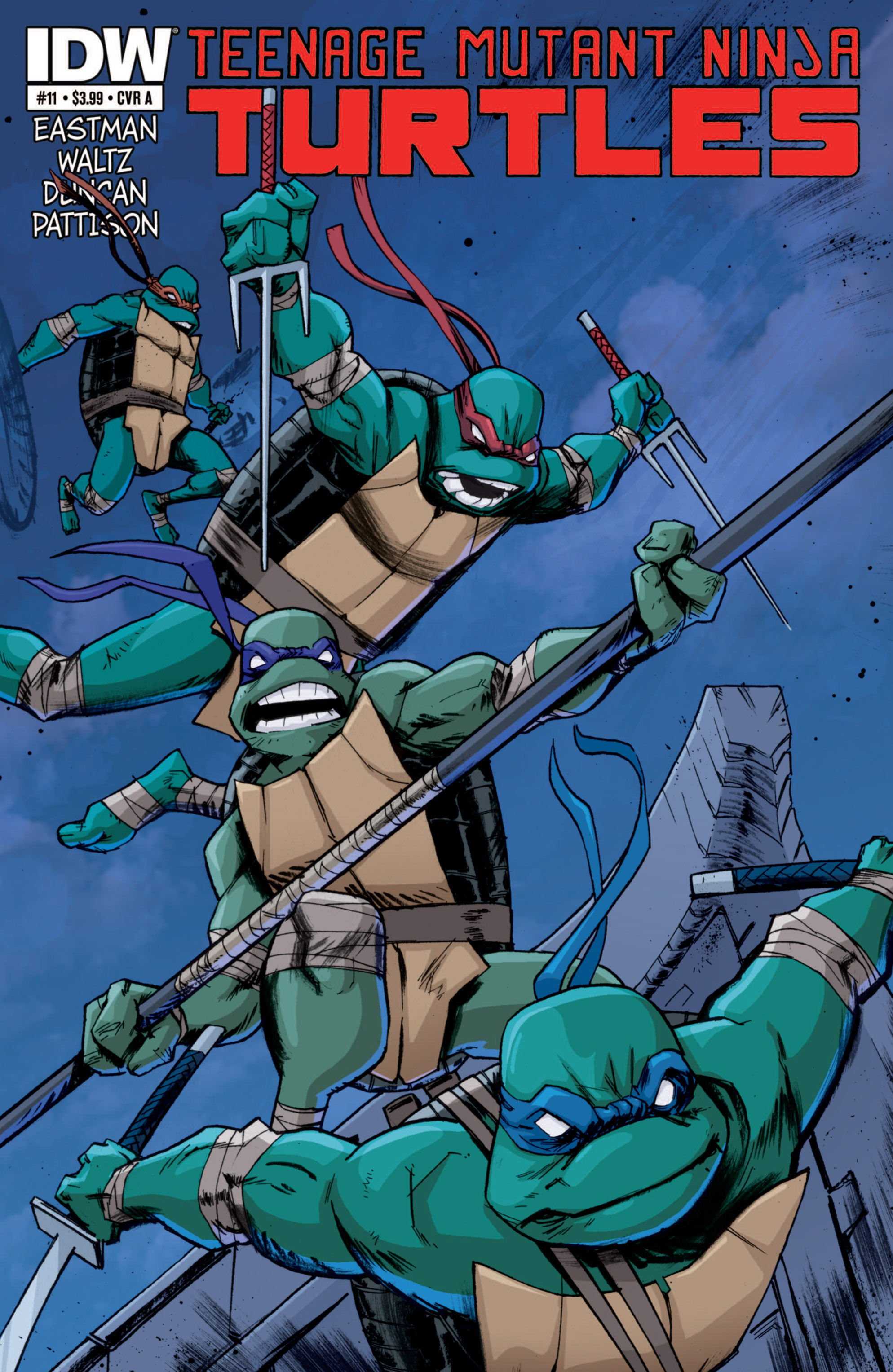 Read online Teenage Mutant Ninja Turtles (2011) comic -  Issue #11 - 1