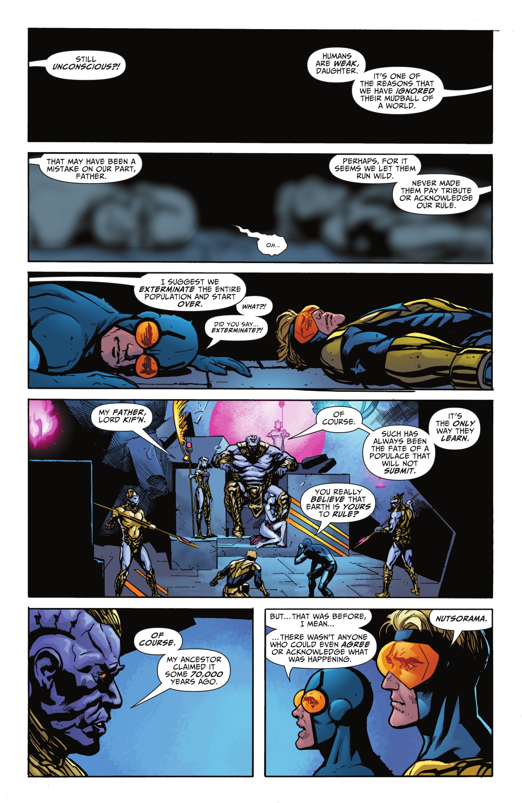 Read online Blue & Gold comic -  Issue #5 - 21