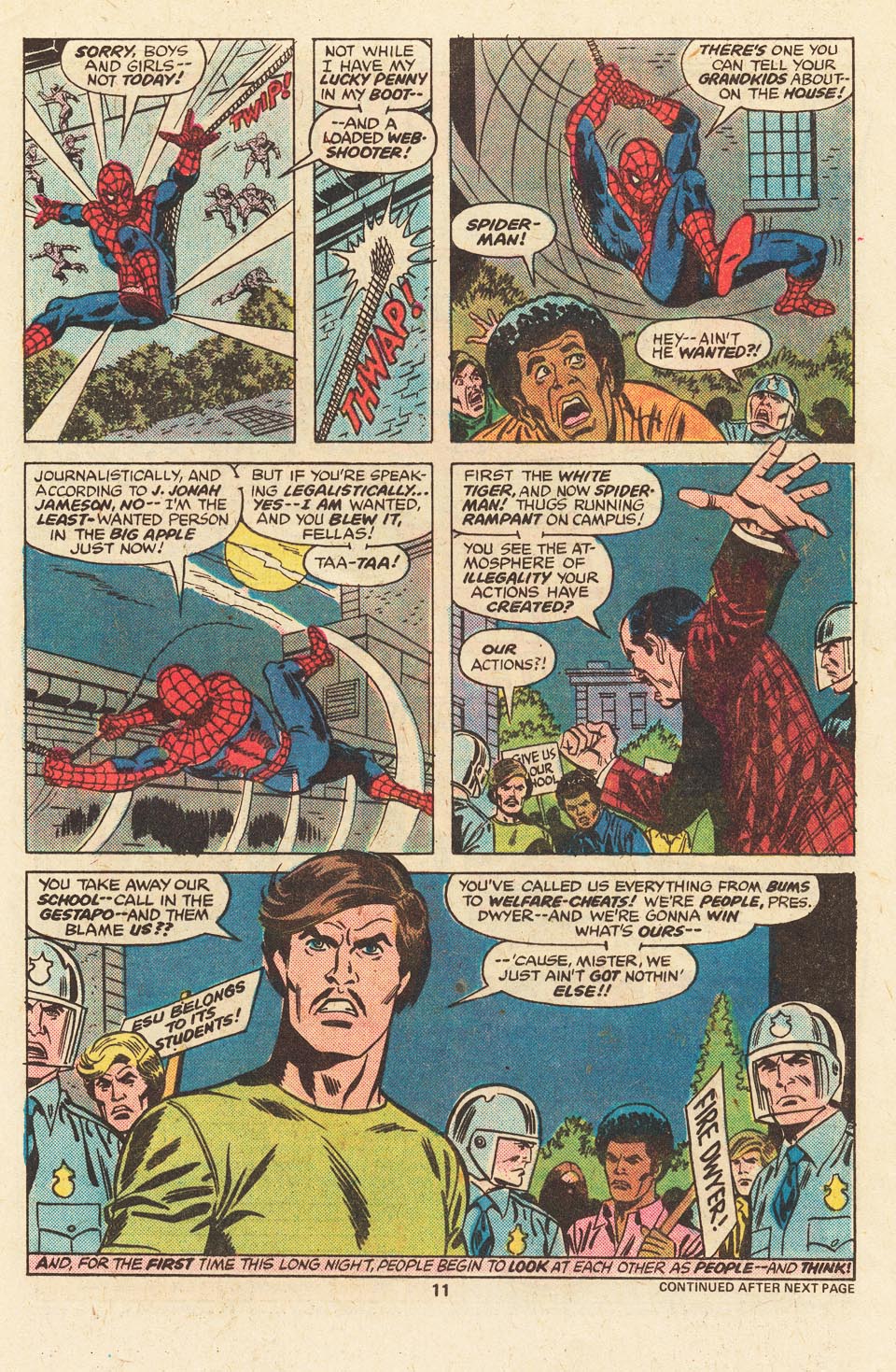 Read online The Spectacular Spider-Man (1976) comic -  Issue #10 - 8
