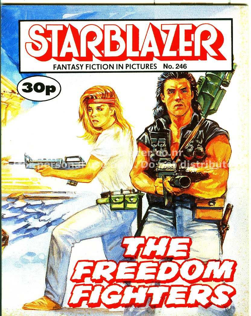 Read online Starblazer comic -  Issue #246 - 1