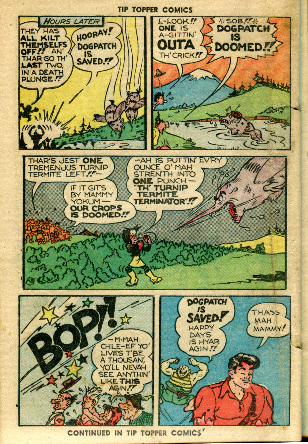 Read online Tip Topper Comics comic -  Issue #2 - 34