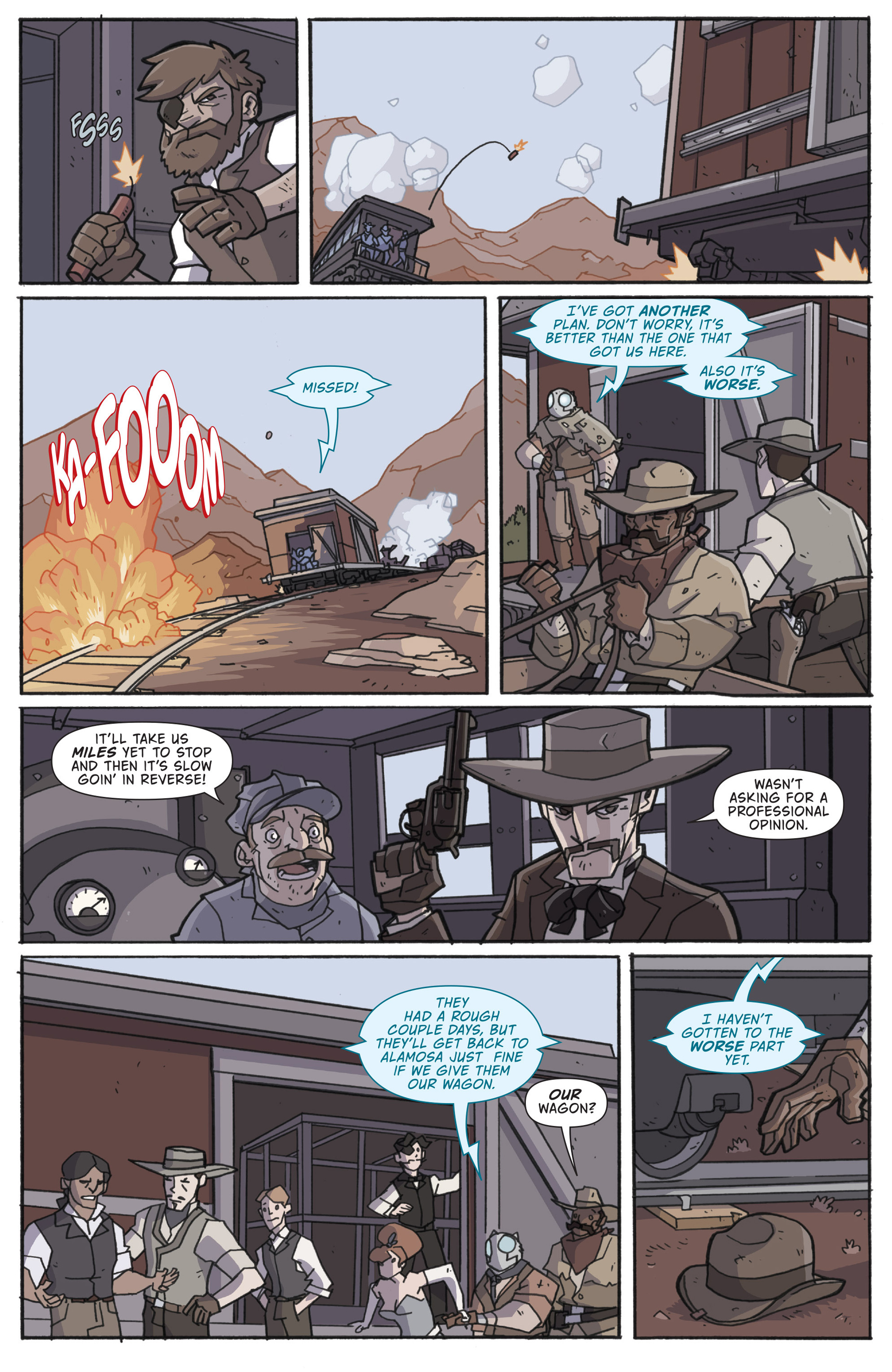 Read online Atomic Robo and the Knights of the Golden Circle comic -  Issue #3 - 17