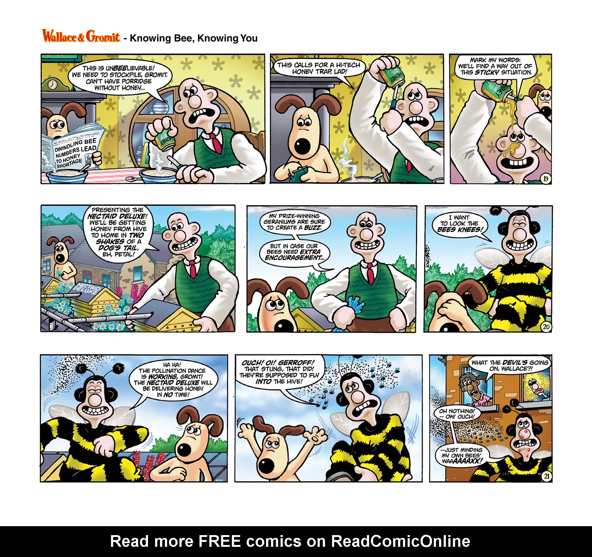 Read online Wallace & Gromit Dailies comic -  Issue #1 - 8