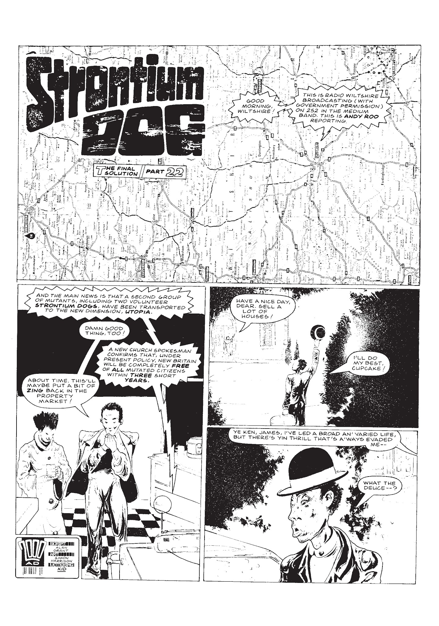 Read online Strontium Dog: The Final Solution comic -  Issue # TPB - 118