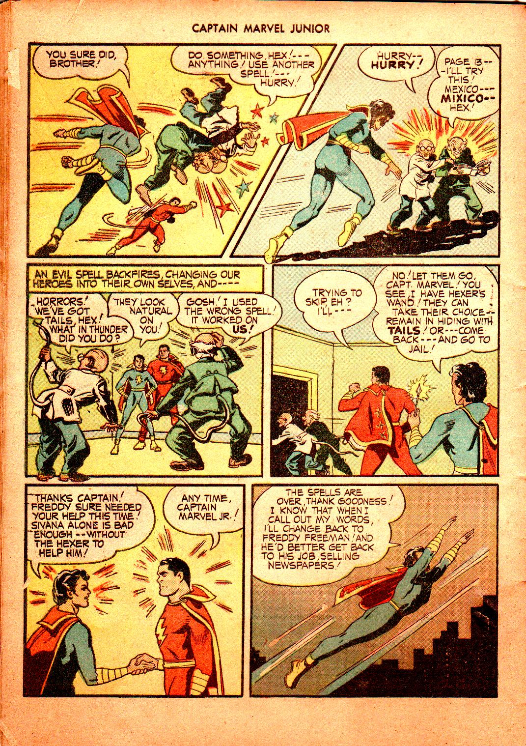 Read online Captain Marvel, Jr. comic -  Issue #16 - 48