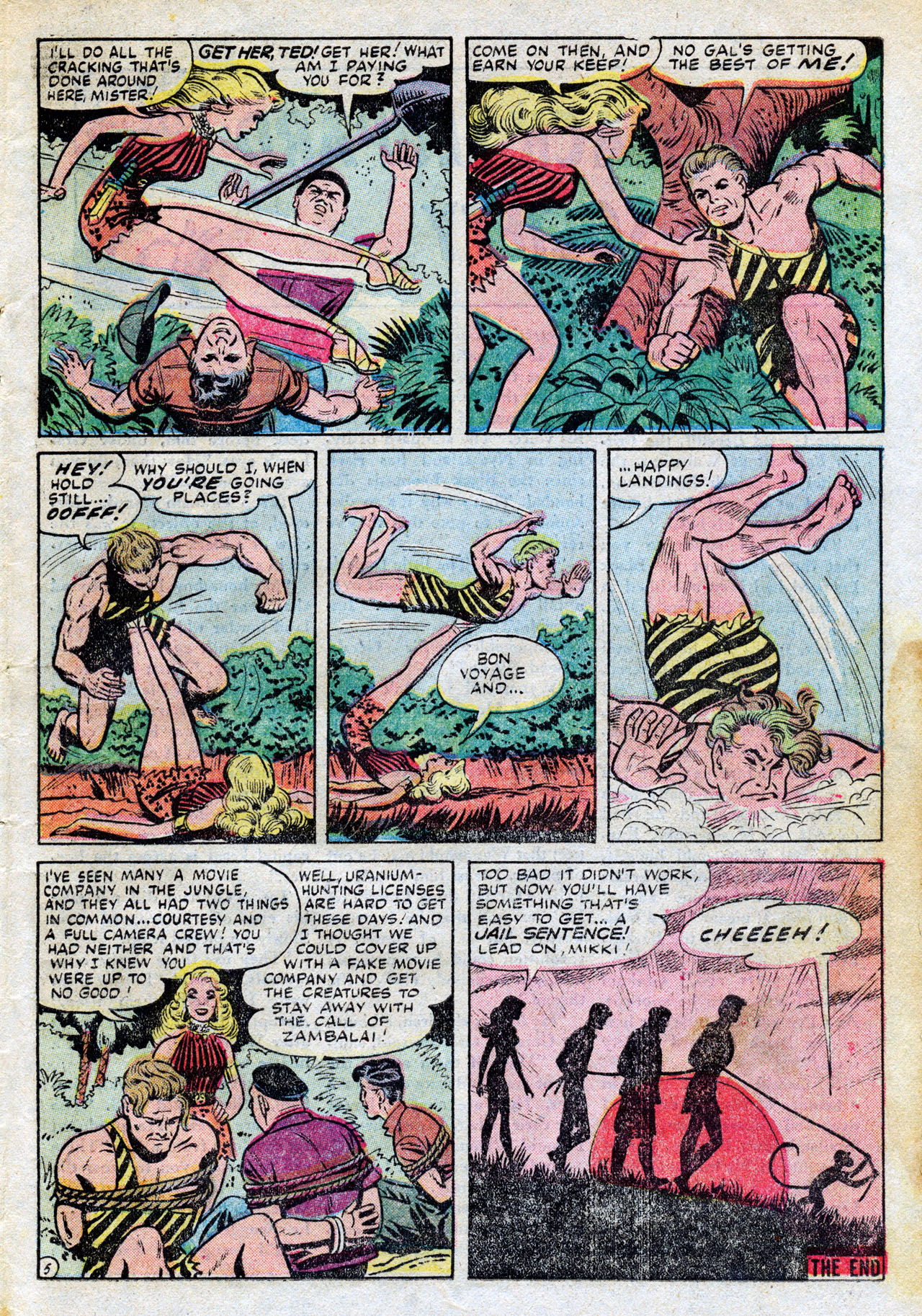 Read online Lorna, The Jungle Girl comic -  Issue #23 - 7