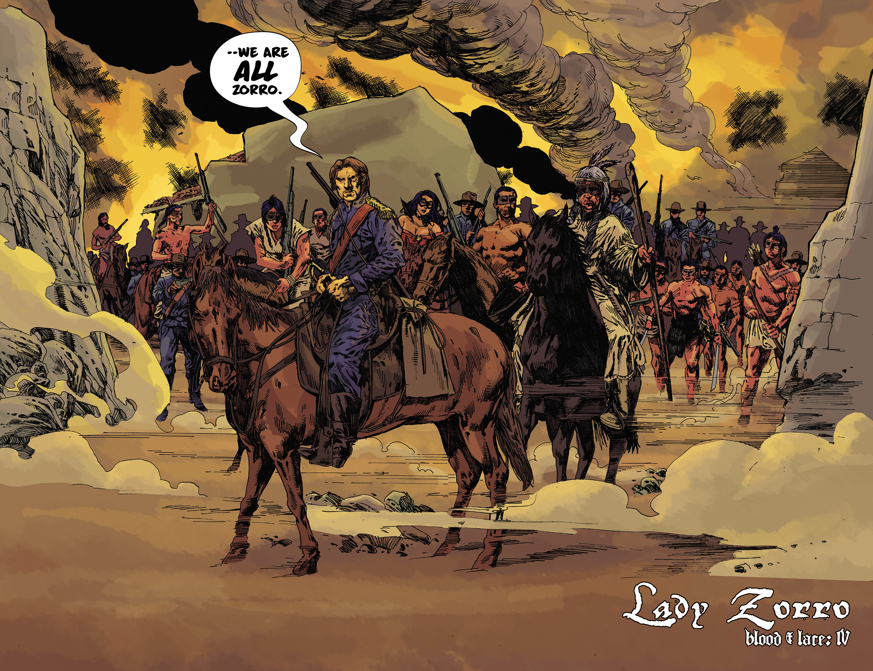 Read online Lady Zorro comic -  Issue #4 - 4