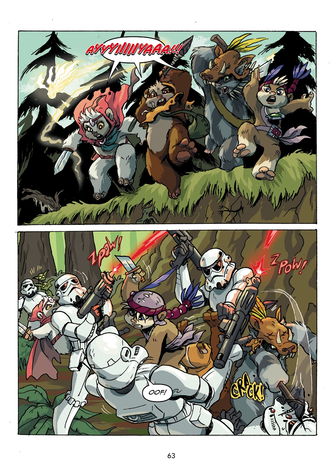 Star Wars: Ewoks - Shadows of Endor issue TPB - Page 64