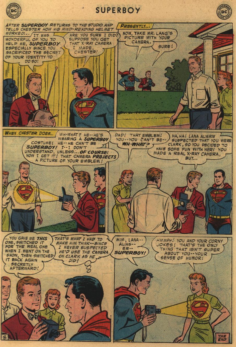 Read online Superboy (1949) comic -  Issue #60 - 9