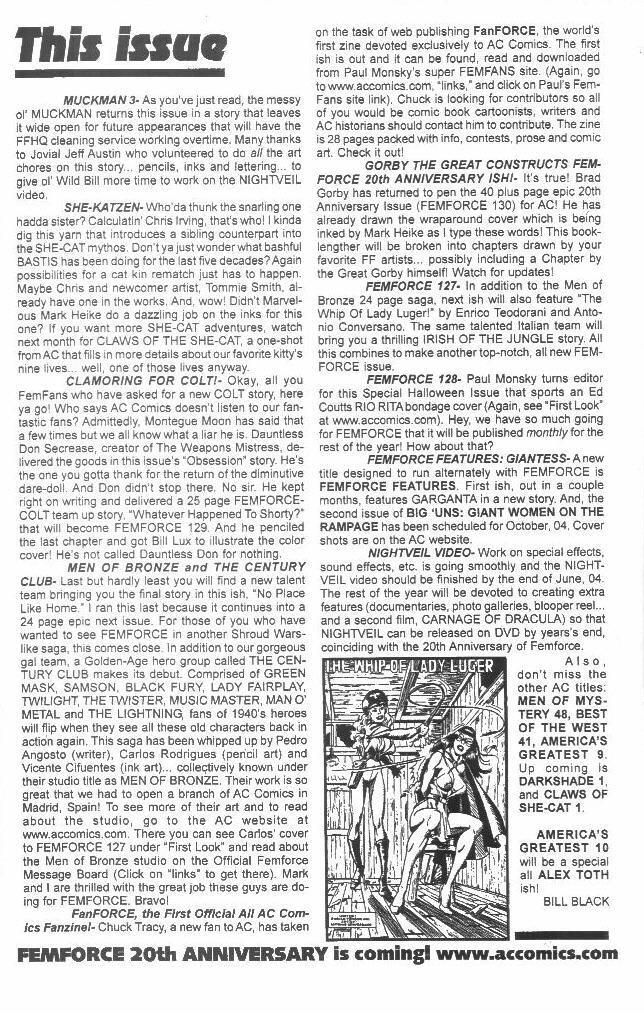 Read online Femforce comic -  Issue #126 - 18