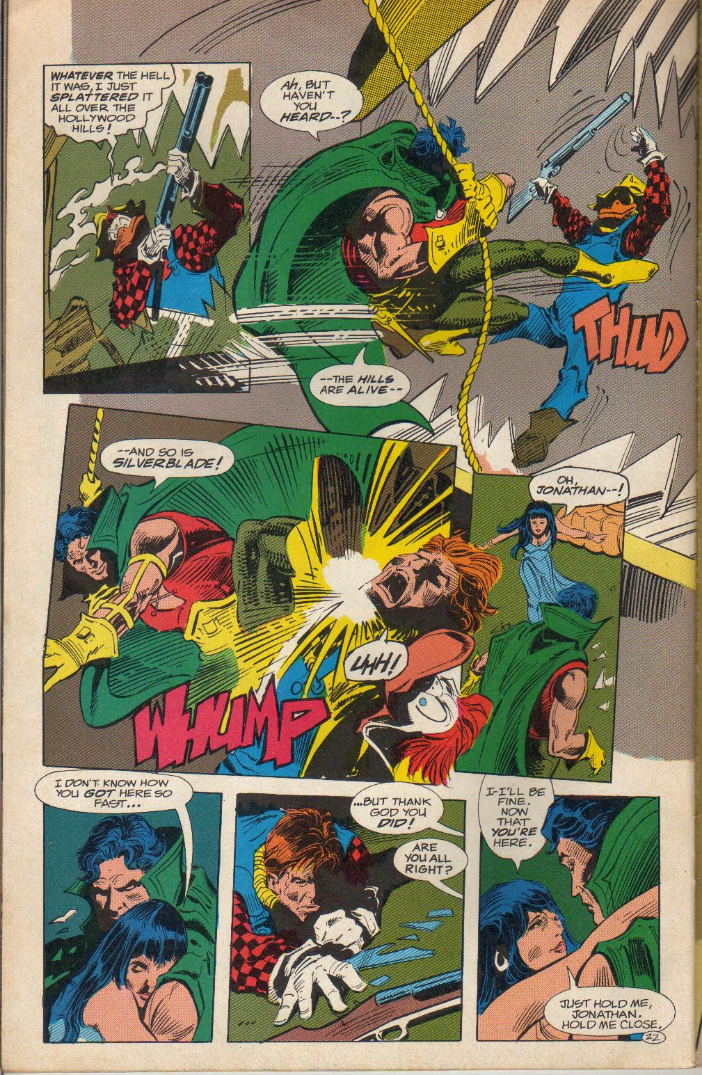Read online Silverblade comic -  Issue #2 - 25
