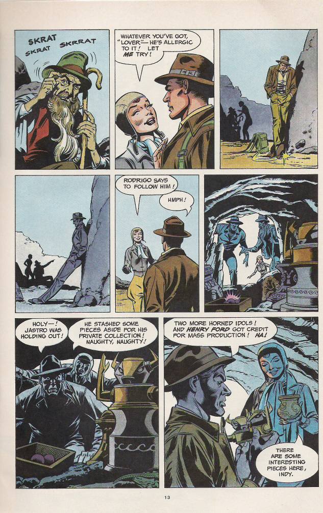 Read online Indiana Jones and the Fate of Atlantis comic -  Issue #2 - 15