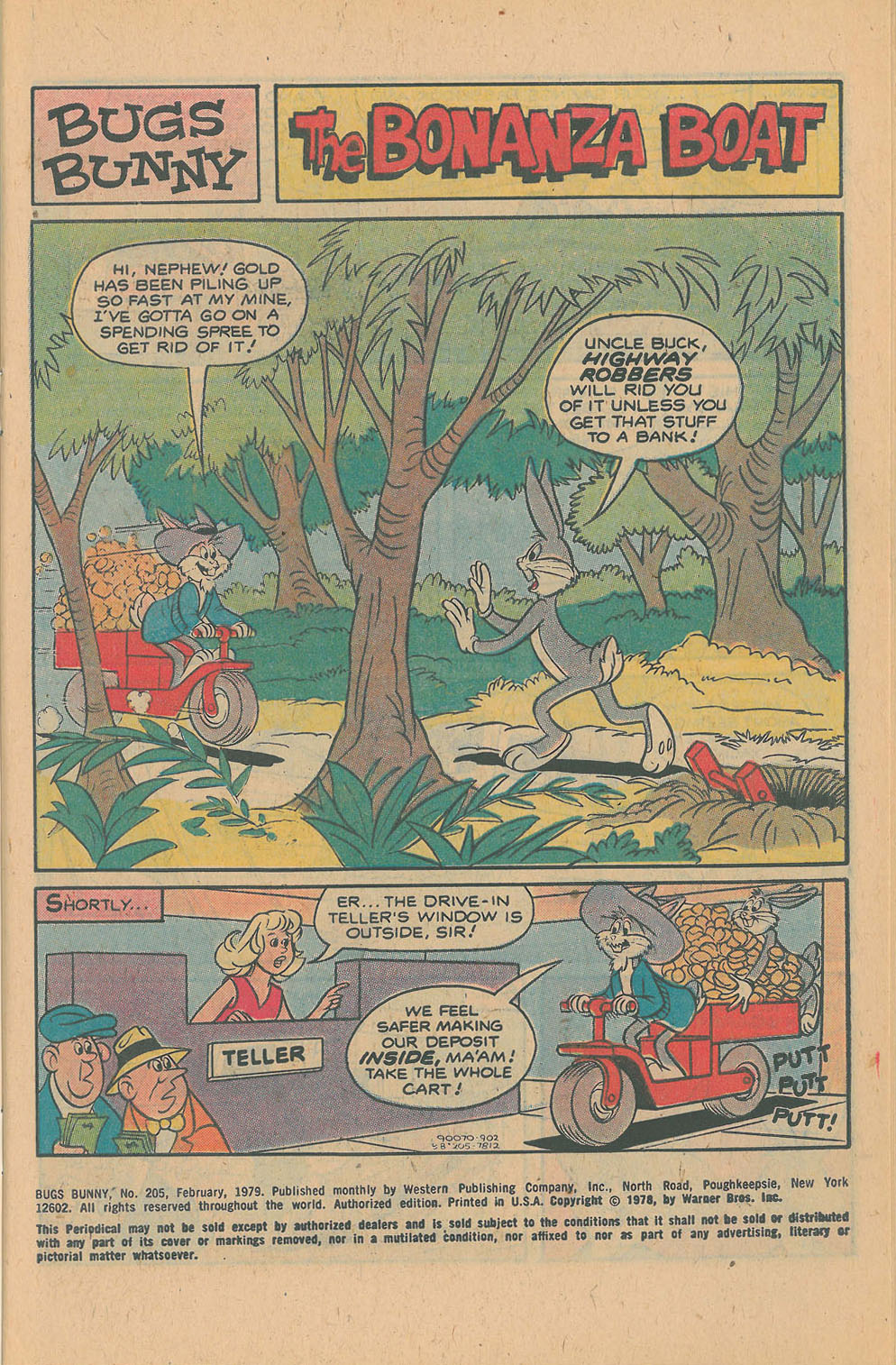 Read online Bugs Bunny comic -  Issue #205 - 3