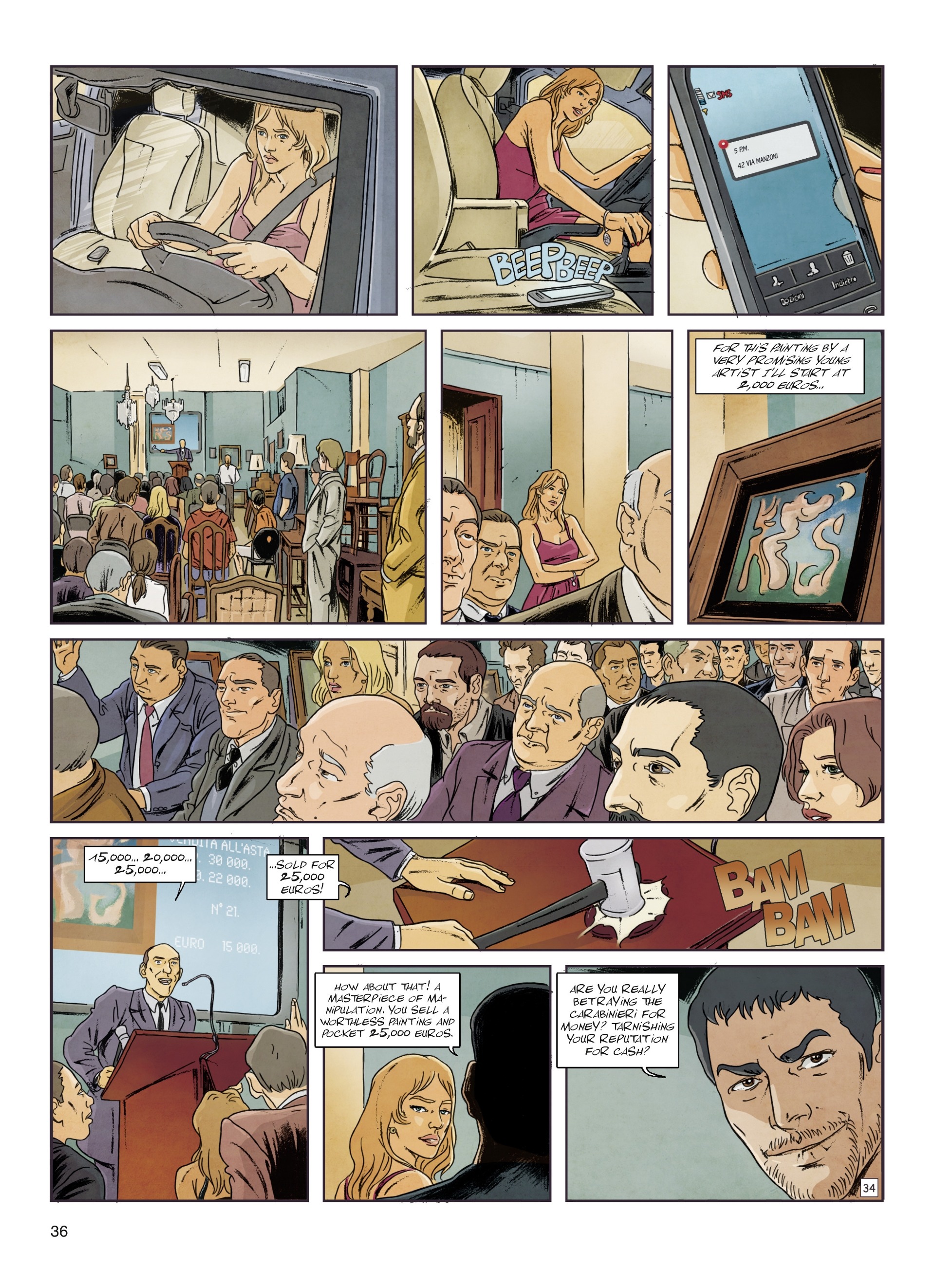 Read online Interpol comic -  Issue #3 - 36
