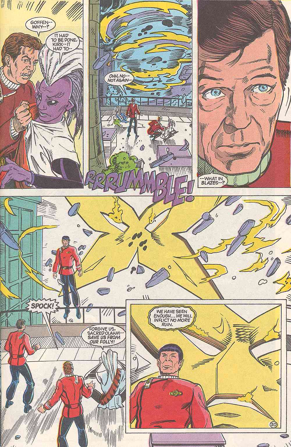 Read online Star Trek (1989) comic -  Issue #21 - 21