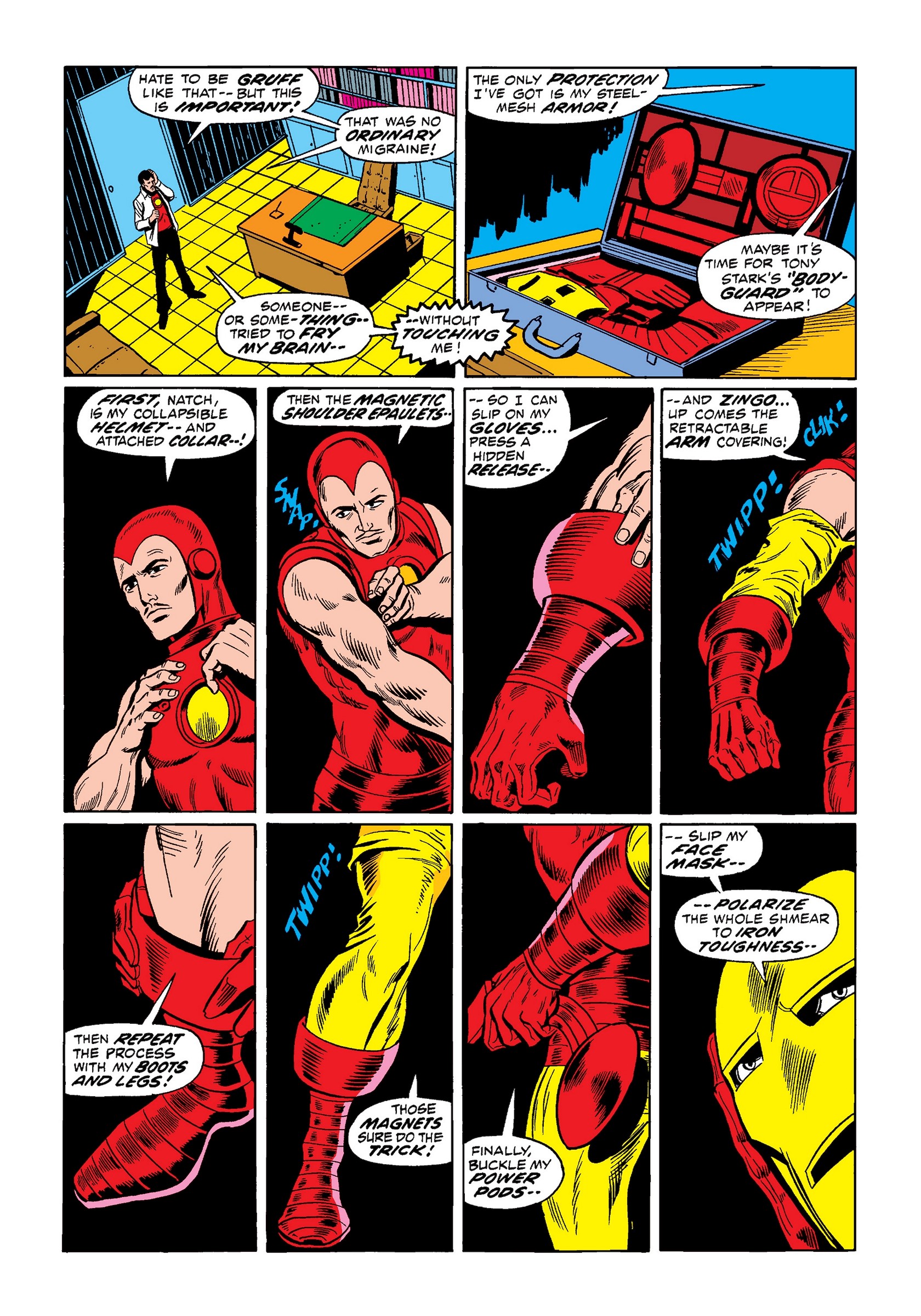 Read online Marvel Masterworks: The Invincible Iron Man comic -  Issue # TPB 9 (Part 1) - 34