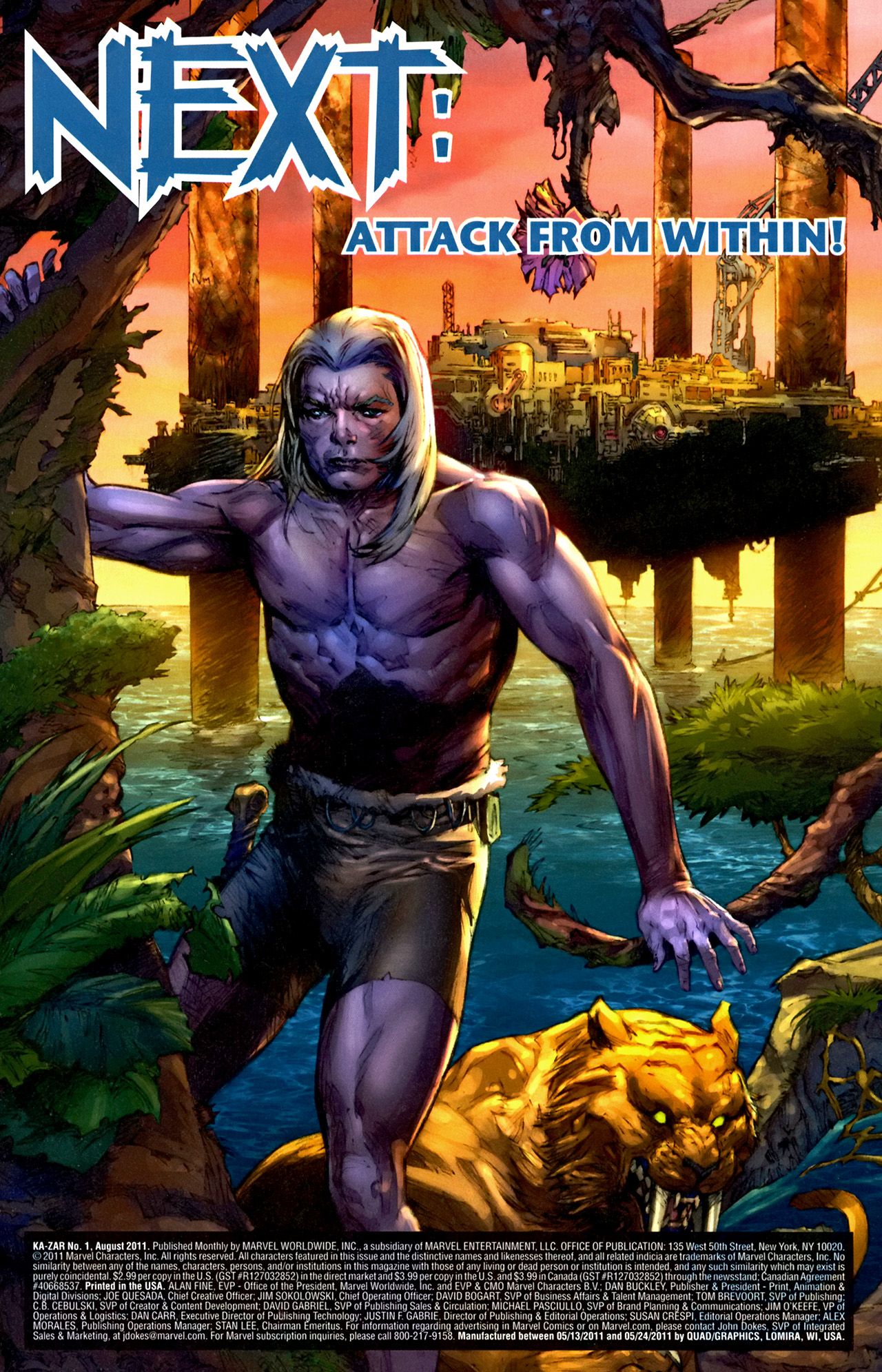Read online Ka-Zar (2011) comic -  Issue #1 - 25
