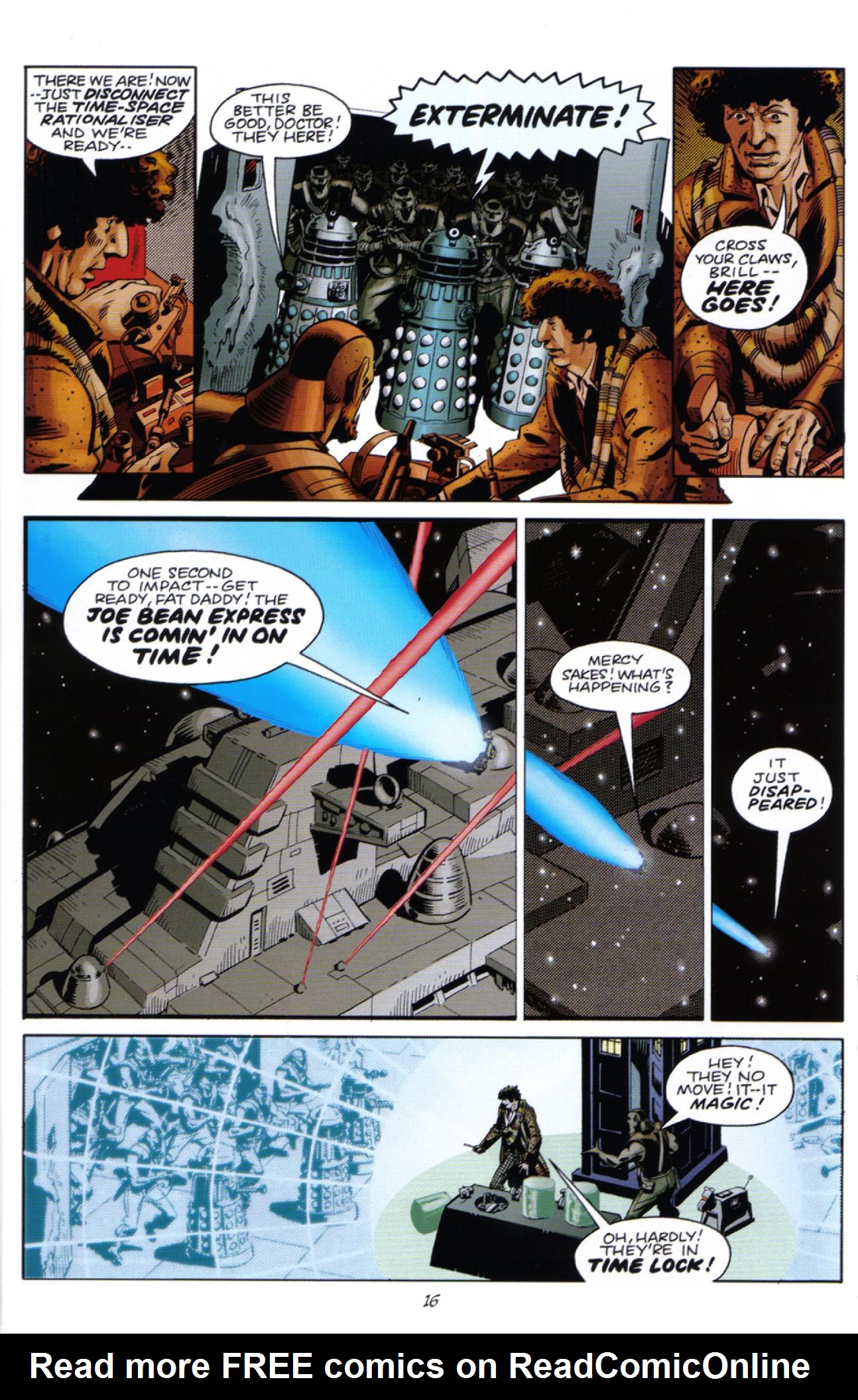 Read online Doctor Who Classics comic -  Issue #7 - 18