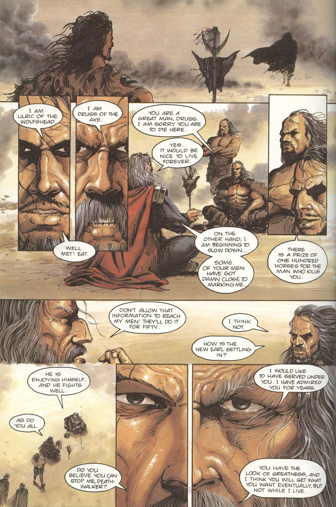 Read online David Gemmell's Legend: A Graphic Novel comic -  Issue # TPB - 67