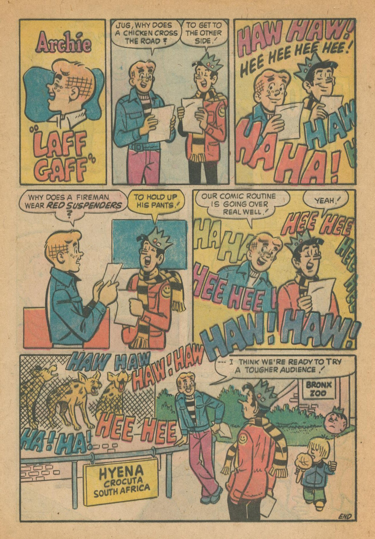 Read online Archie's Joke Book Magazine comic -  Issue #208 - 5